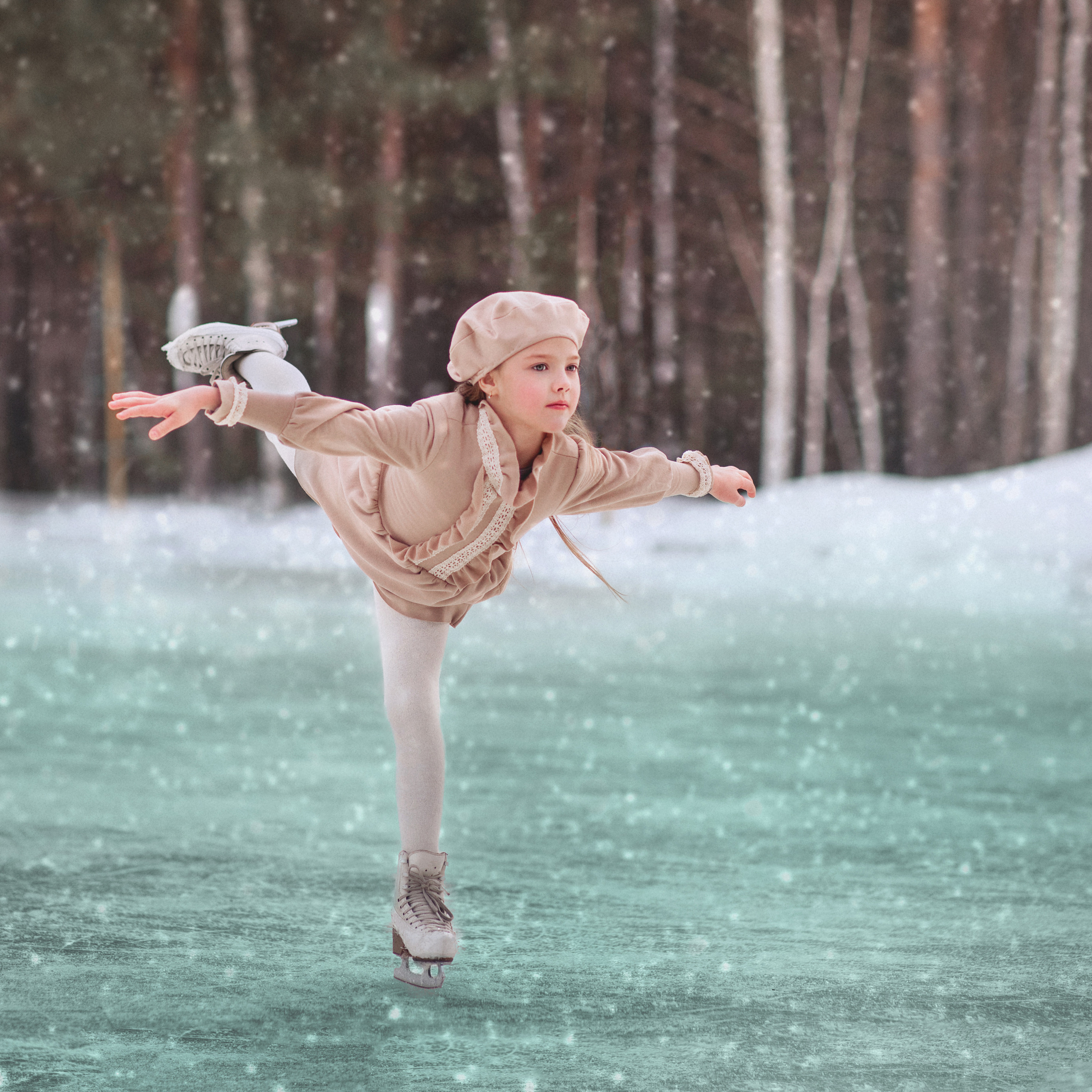 На льду. Женский и семейный фотограф в Тюмени Пашнина Ольга