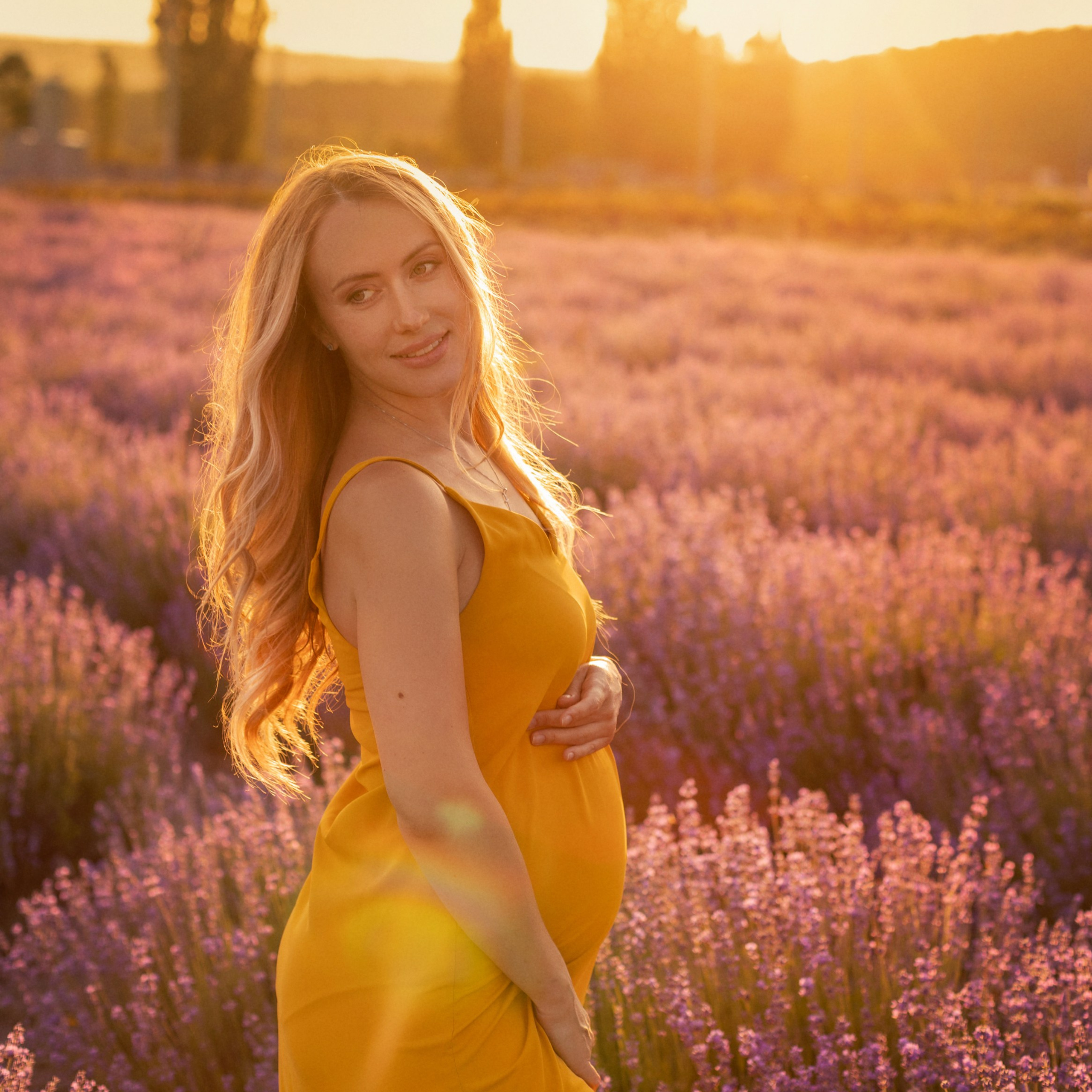 Анна в лаванде. Женский и семейный фотограф в Тюмени Пашнина Ольга