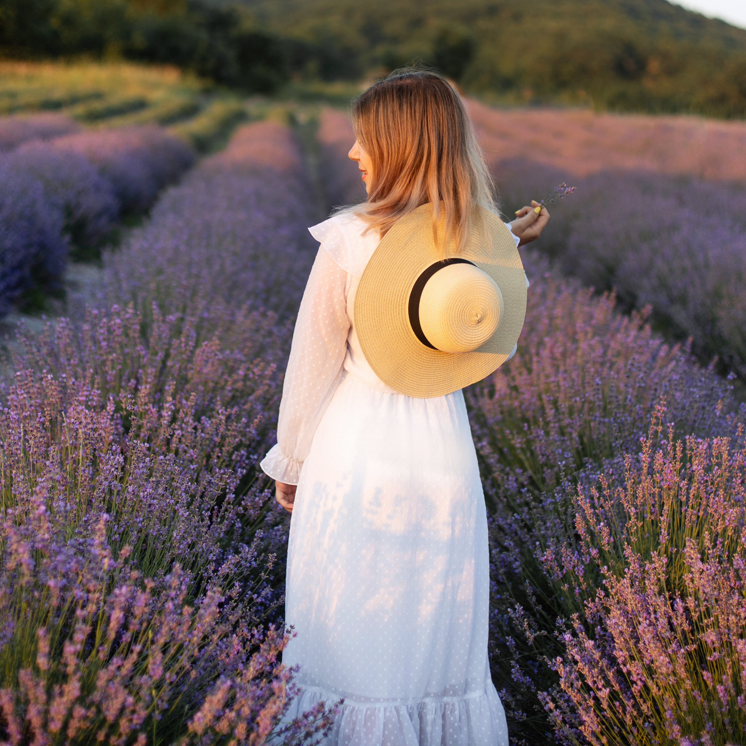 Оля в лаванде. Женский и семейный фотограф в Тюмени Пашнина Ольга