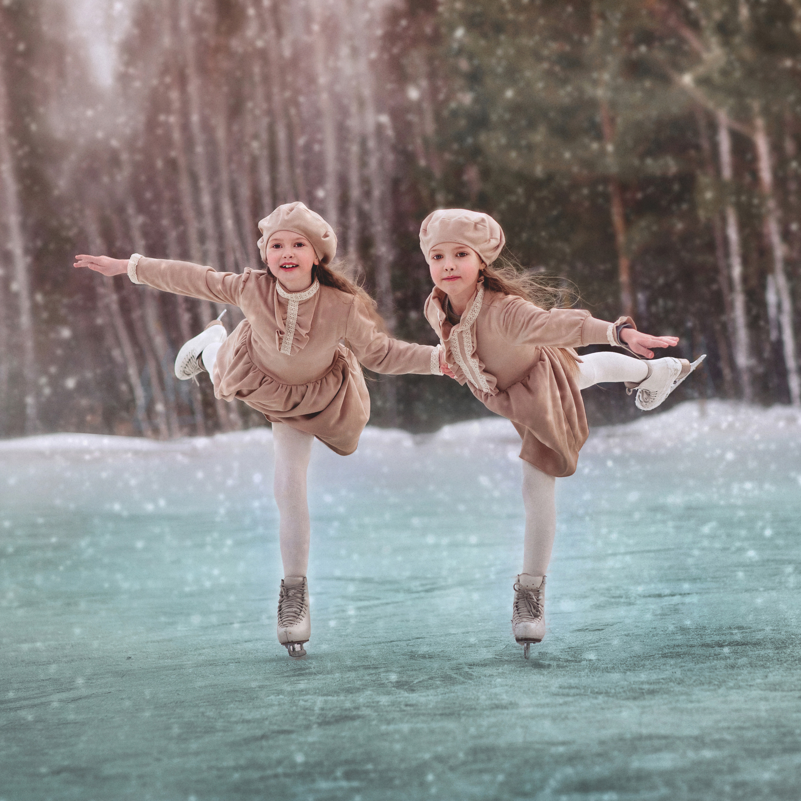 На льду. Женский и семейный фотограф в Тюмени Пашнина Ольга