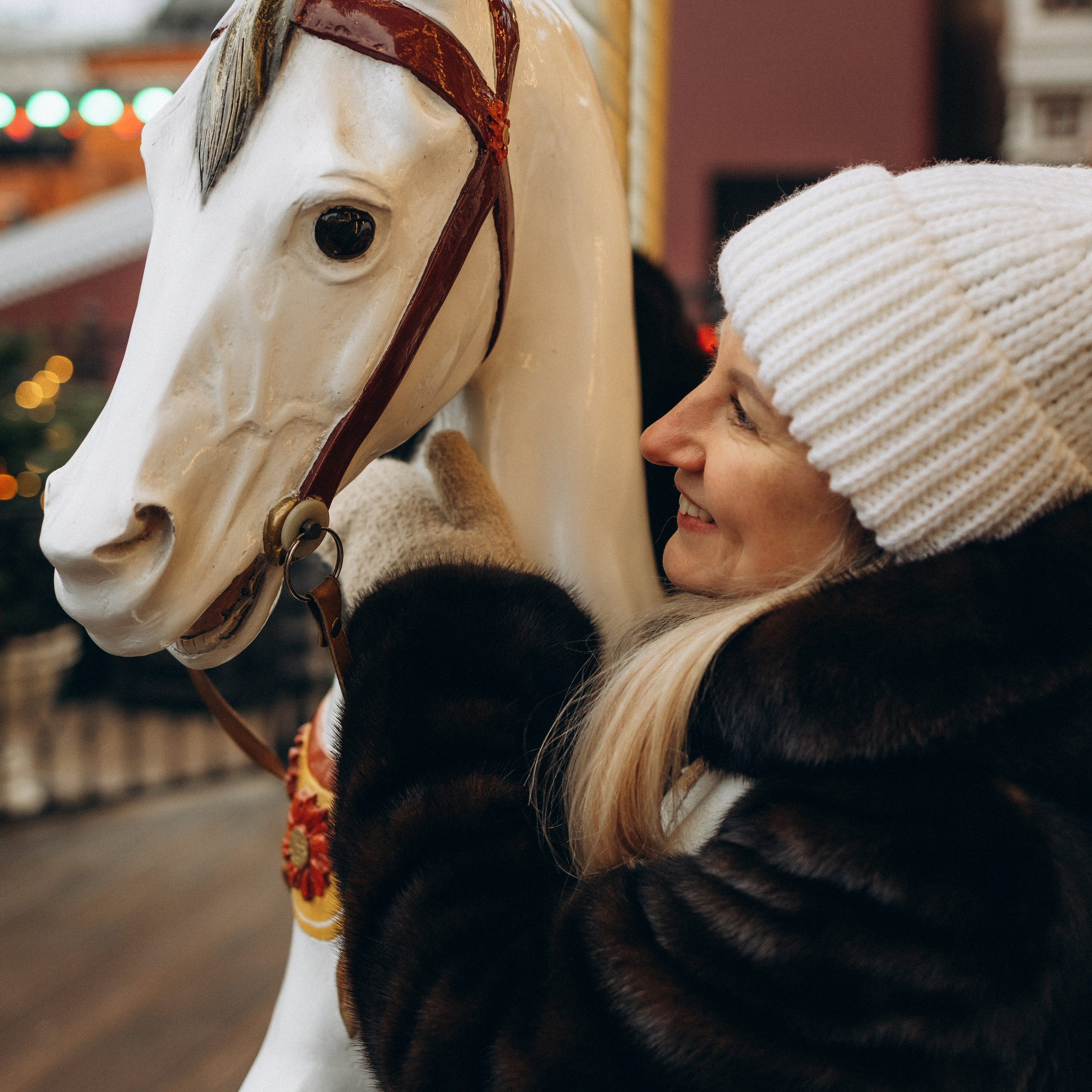 Зимняя прогулка Юлии