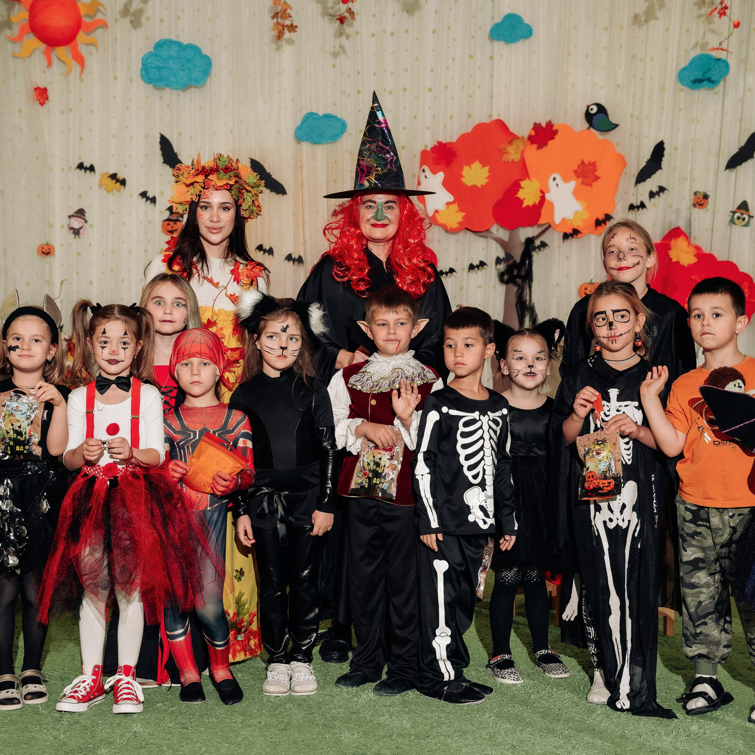 Halloween party в садике Филлипок