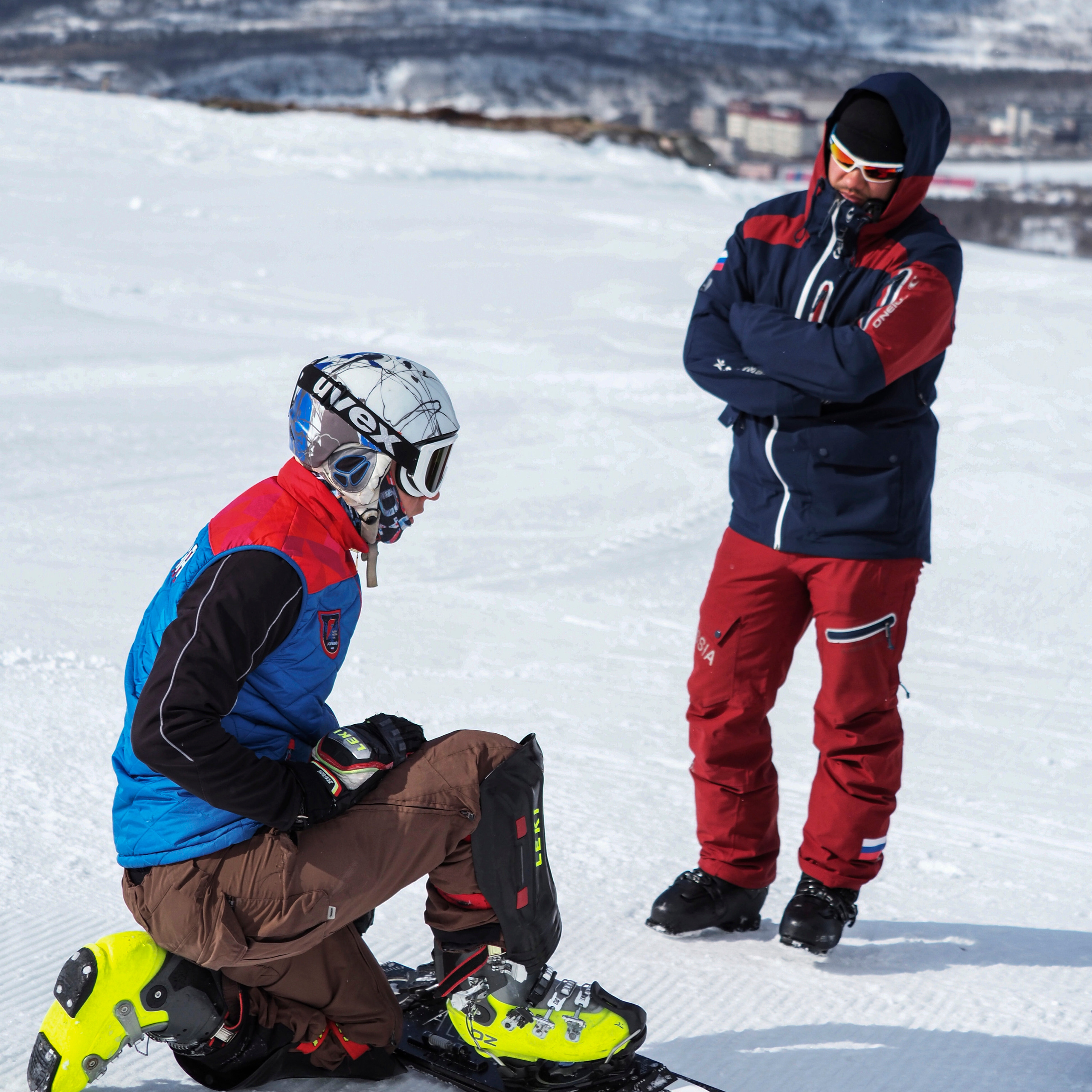 Сборы в Кировске юниорского состава сборной по сноуборду