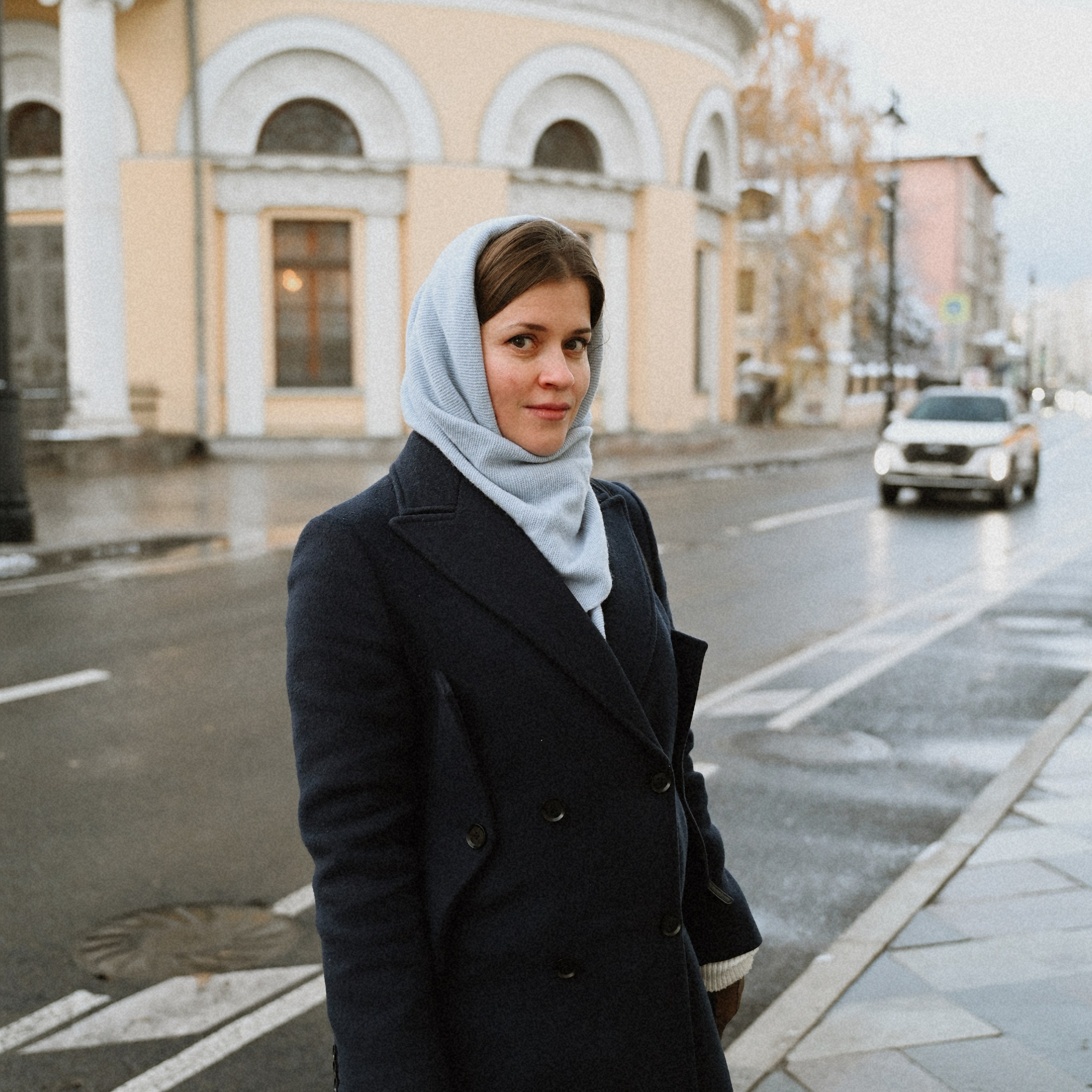 Алёна — После снегопада. Фотограф в Москве Засека Анастасия