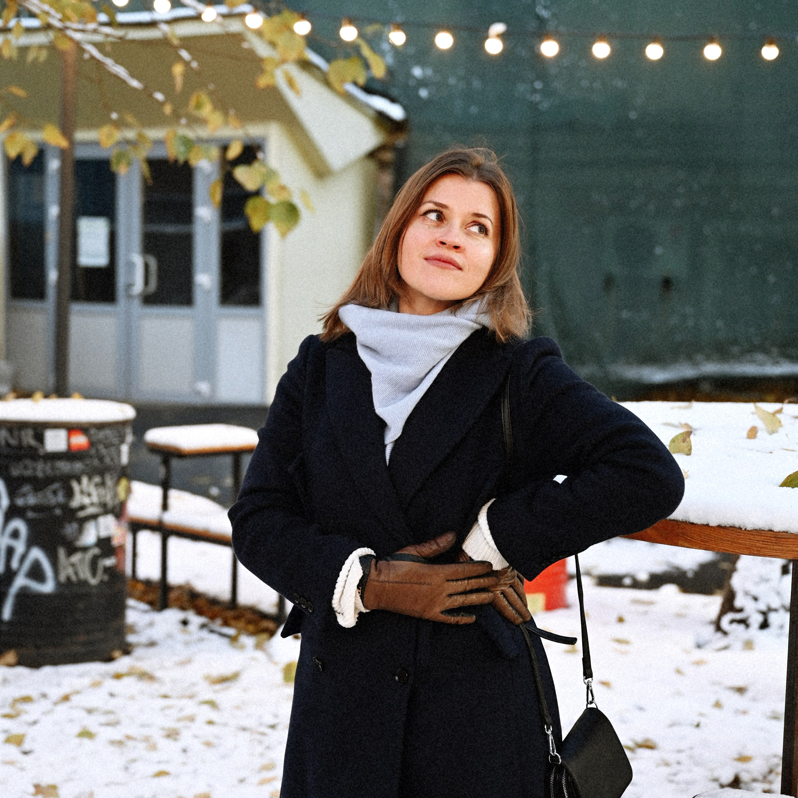 Алёна — После снегопада. Фотограф в Москве Засека Анастасия