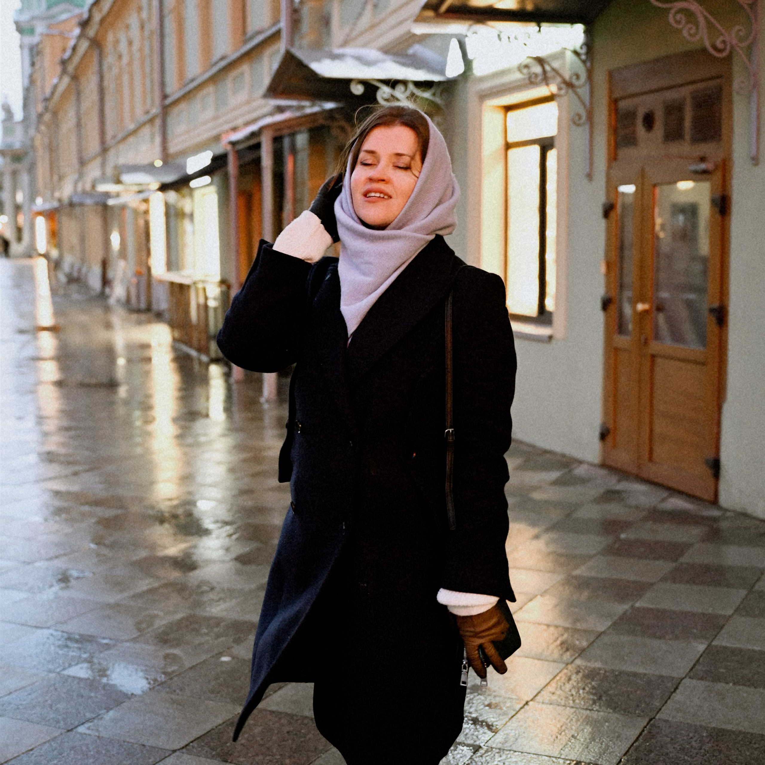 Алёна — После снегопада. Фотограф в Москве Засека Анастасия