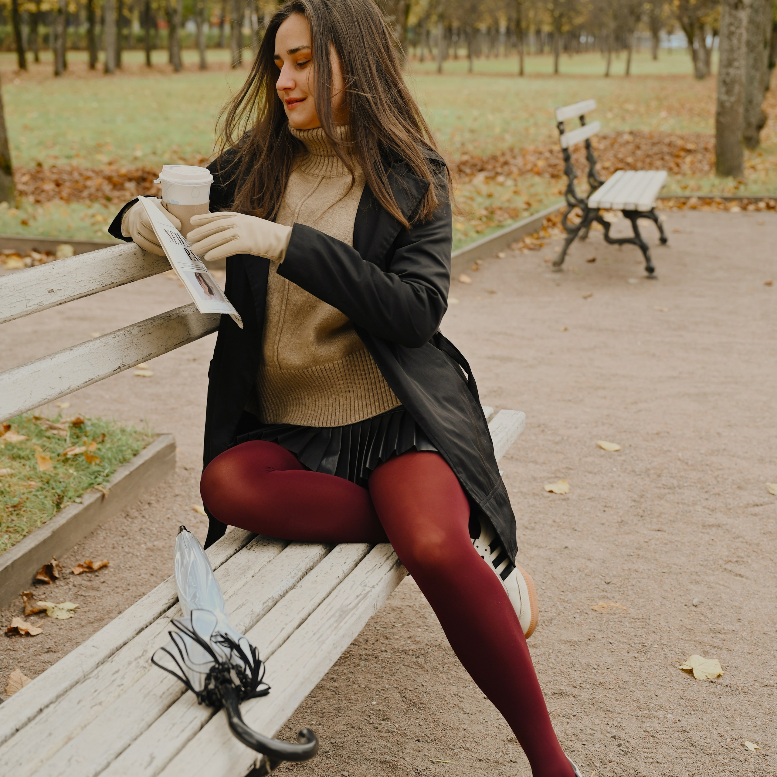 Галя — осень в усадьбе. Фотограф в Москве Засека Анастасия