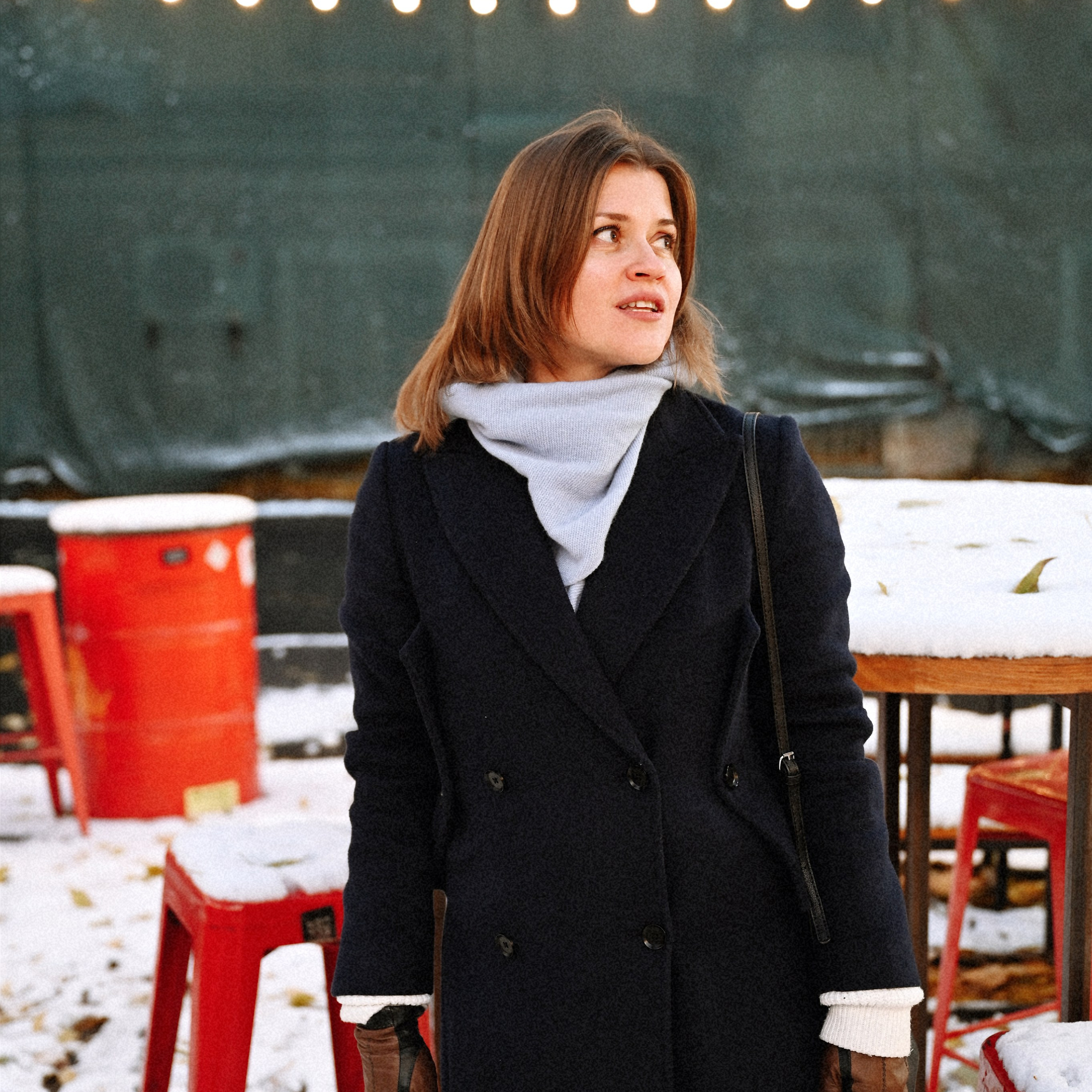 Алёна — После снегопада. Фотограф в Москве Засека Анастасия