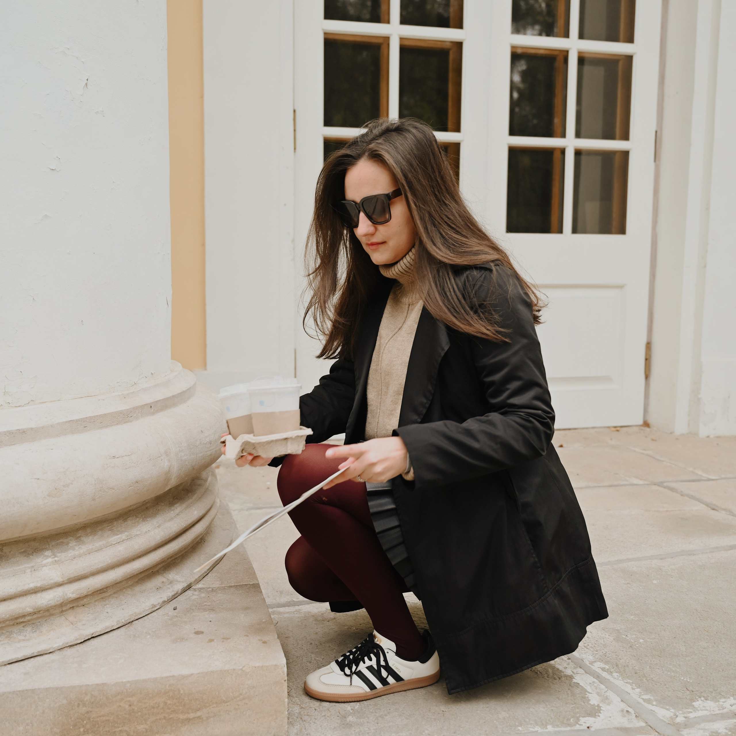 Галя — осень в усадьбе. Фотограф в Москве Засека Анастасия