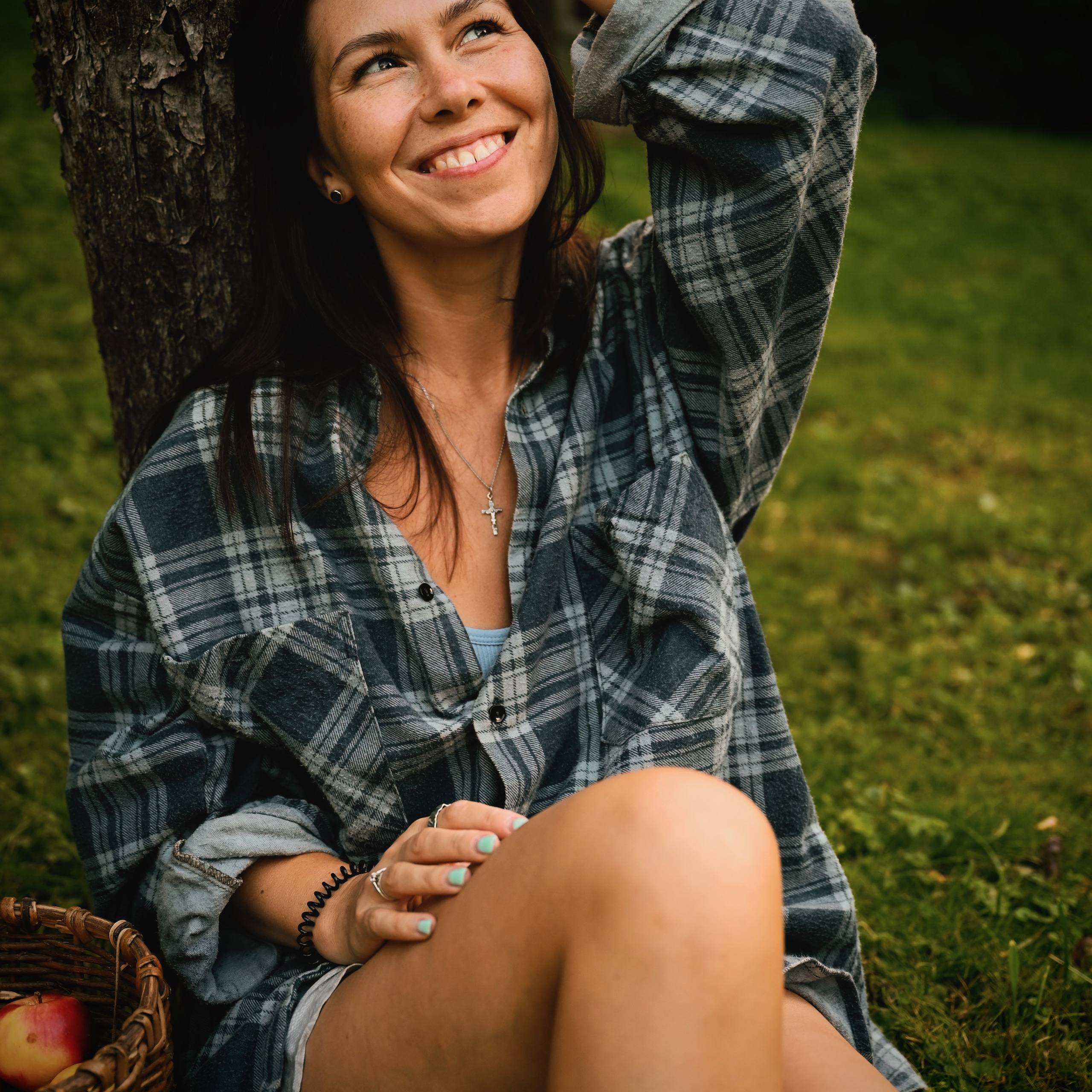 Настя — волшебный вечер на даче. Фотограф в Москве Засека Анастасия