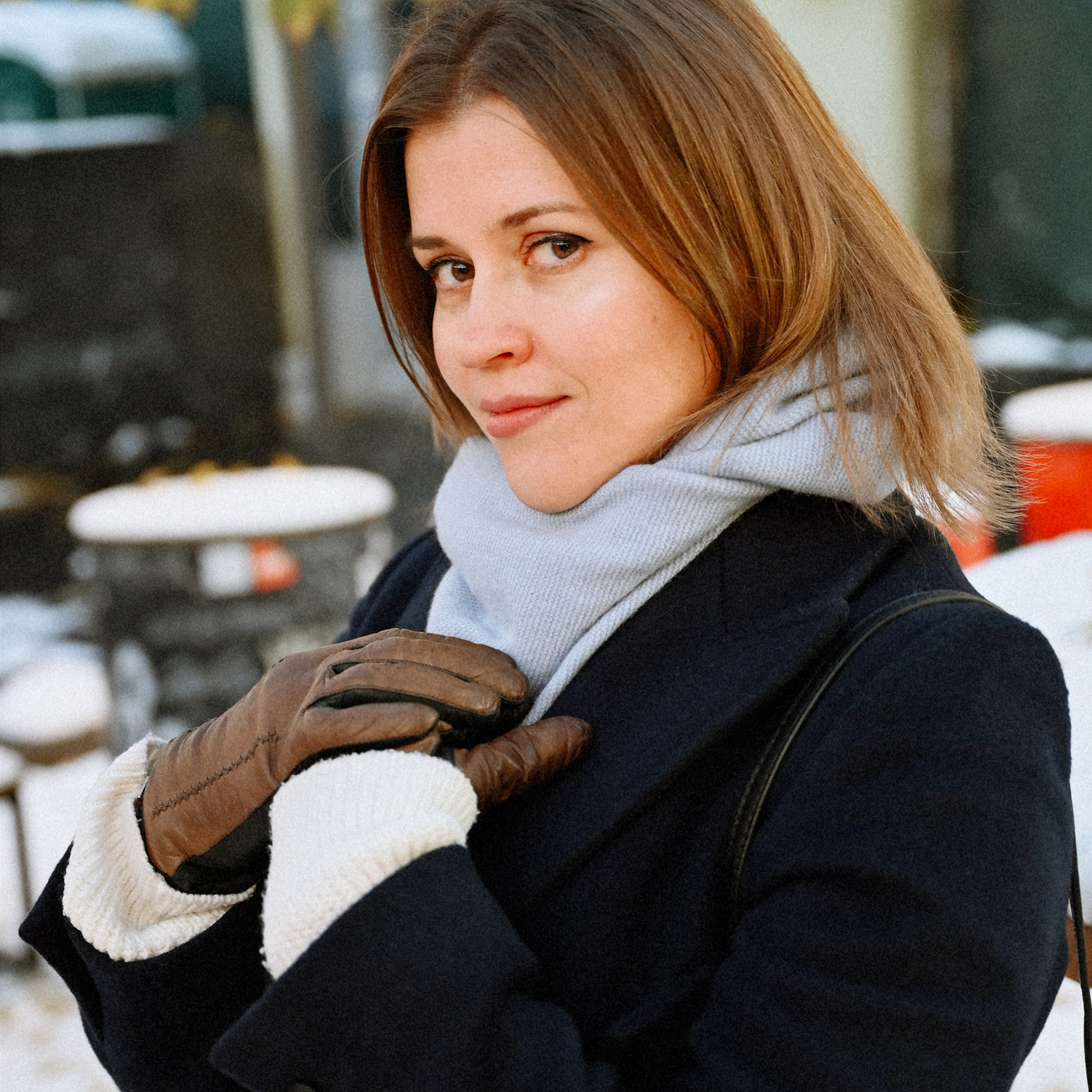 Алёна — После снегопада. Фотограф в Москве Засека Анастасия