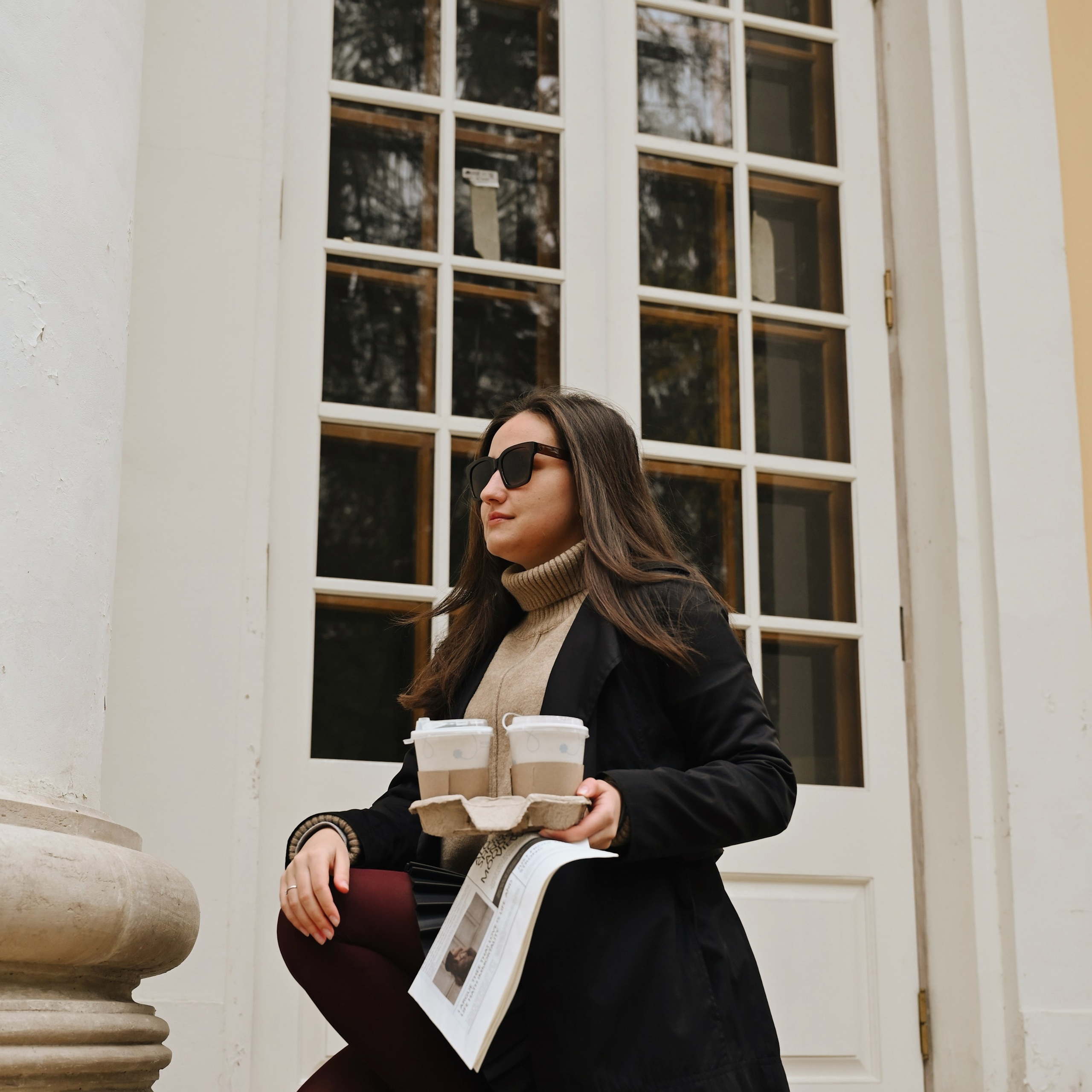 Галя — осень в усадьбе. Фотограф в Москве Засека Анастасия