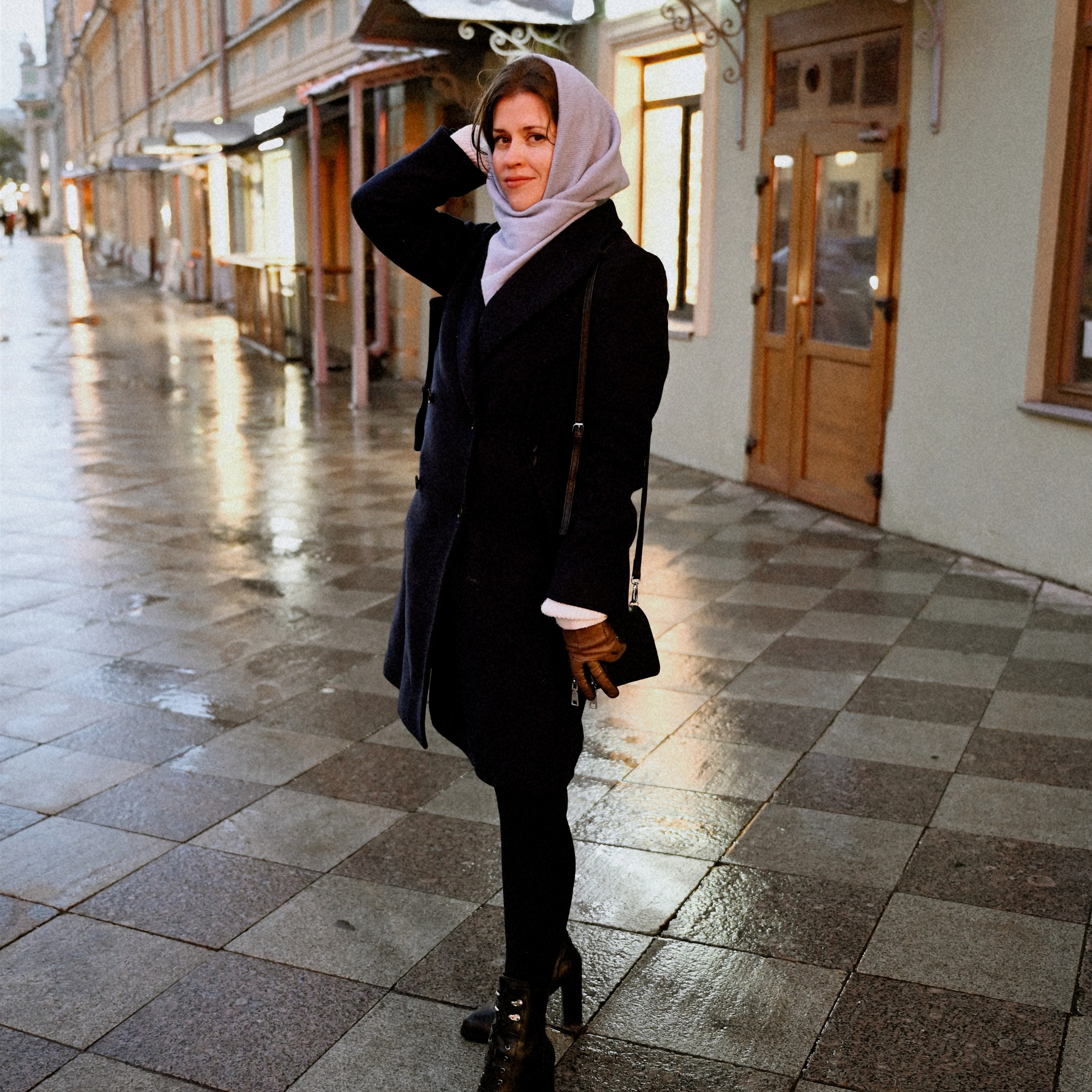 Алёна — После снегопада. Фотограф в Москве Засека Анастасия