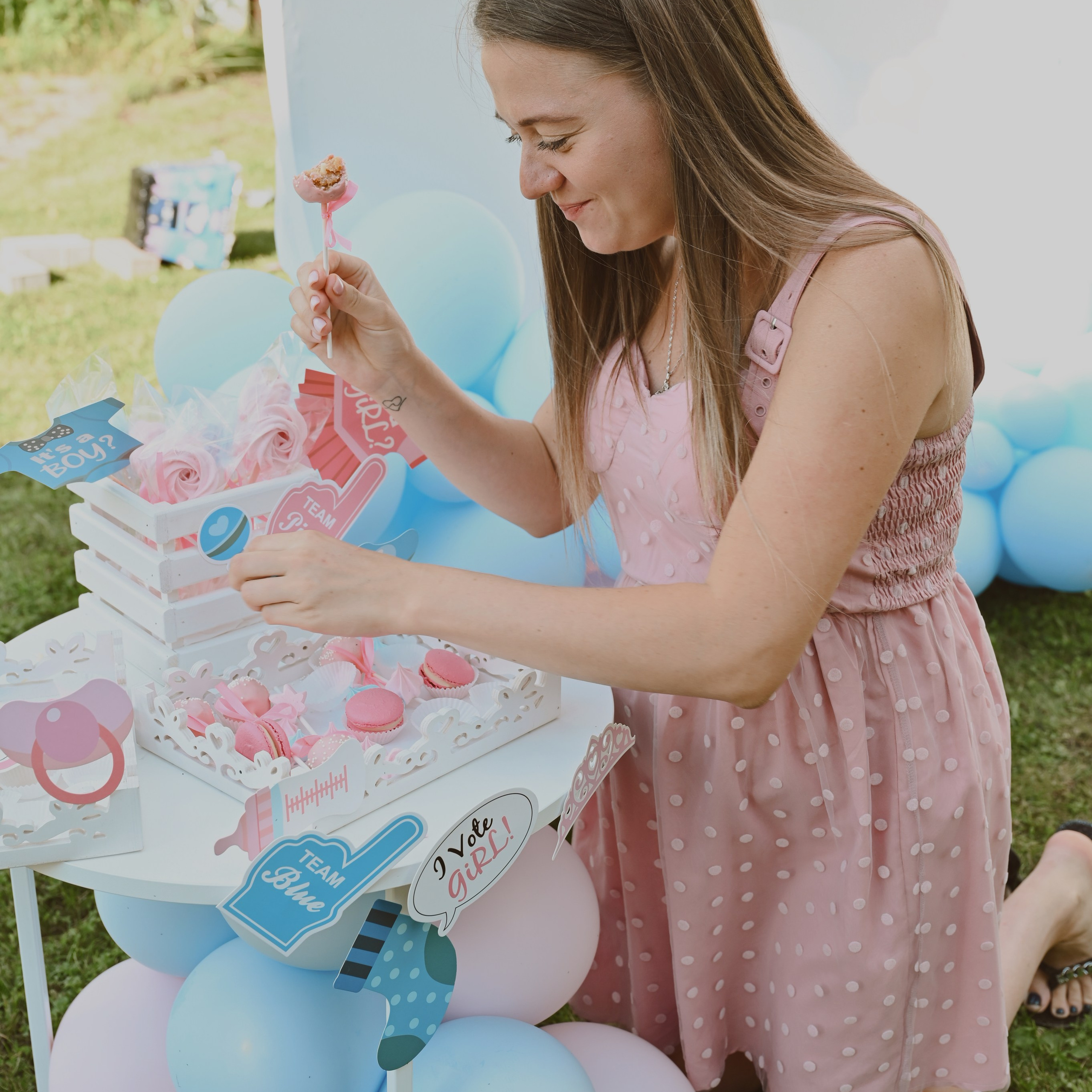 Оля и Кирилл — летняя гендер-пати. Фотограф в Москве Засека Анастасия