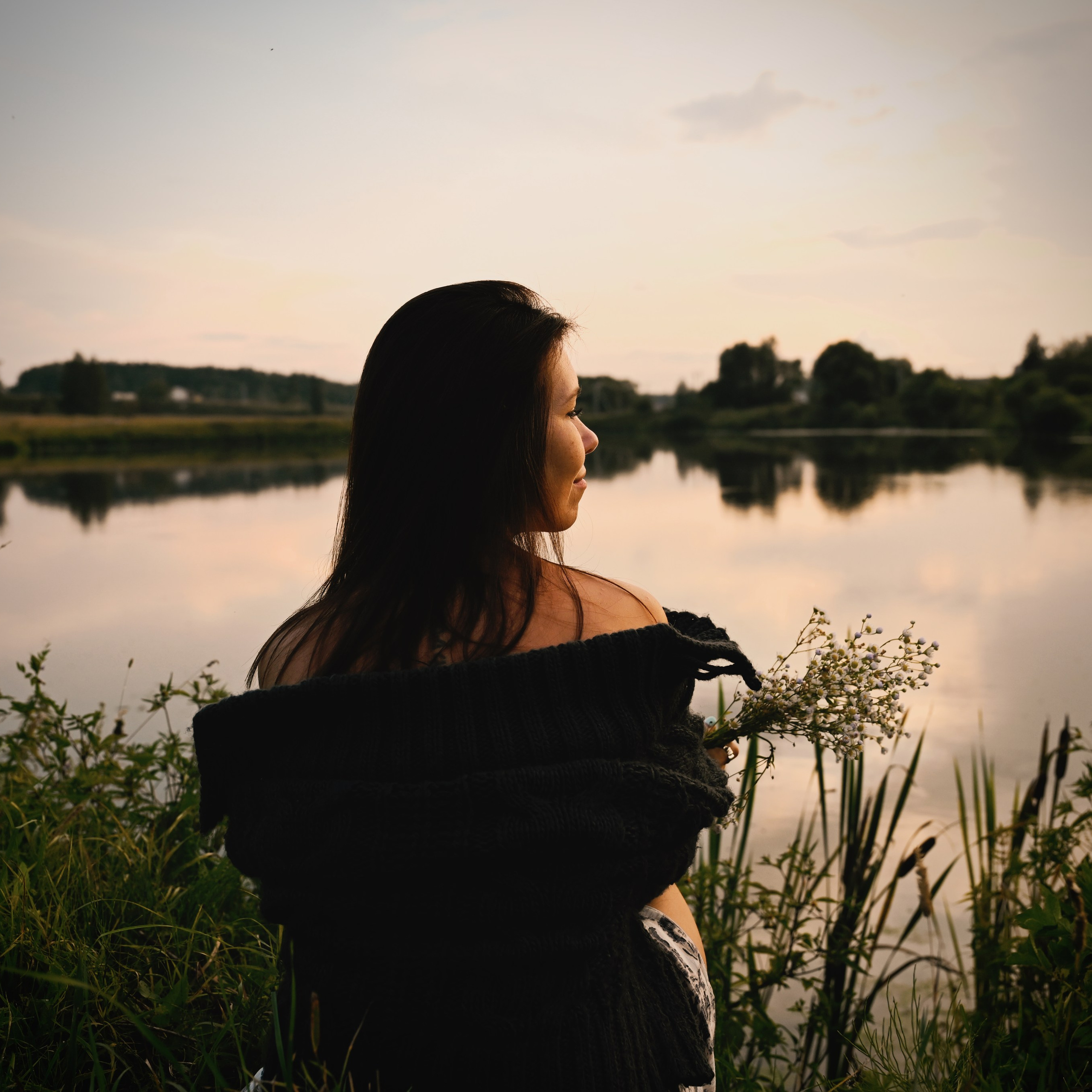 Настя — волшебный вечер на даче. Фотограф в Москве Засека Анастасия