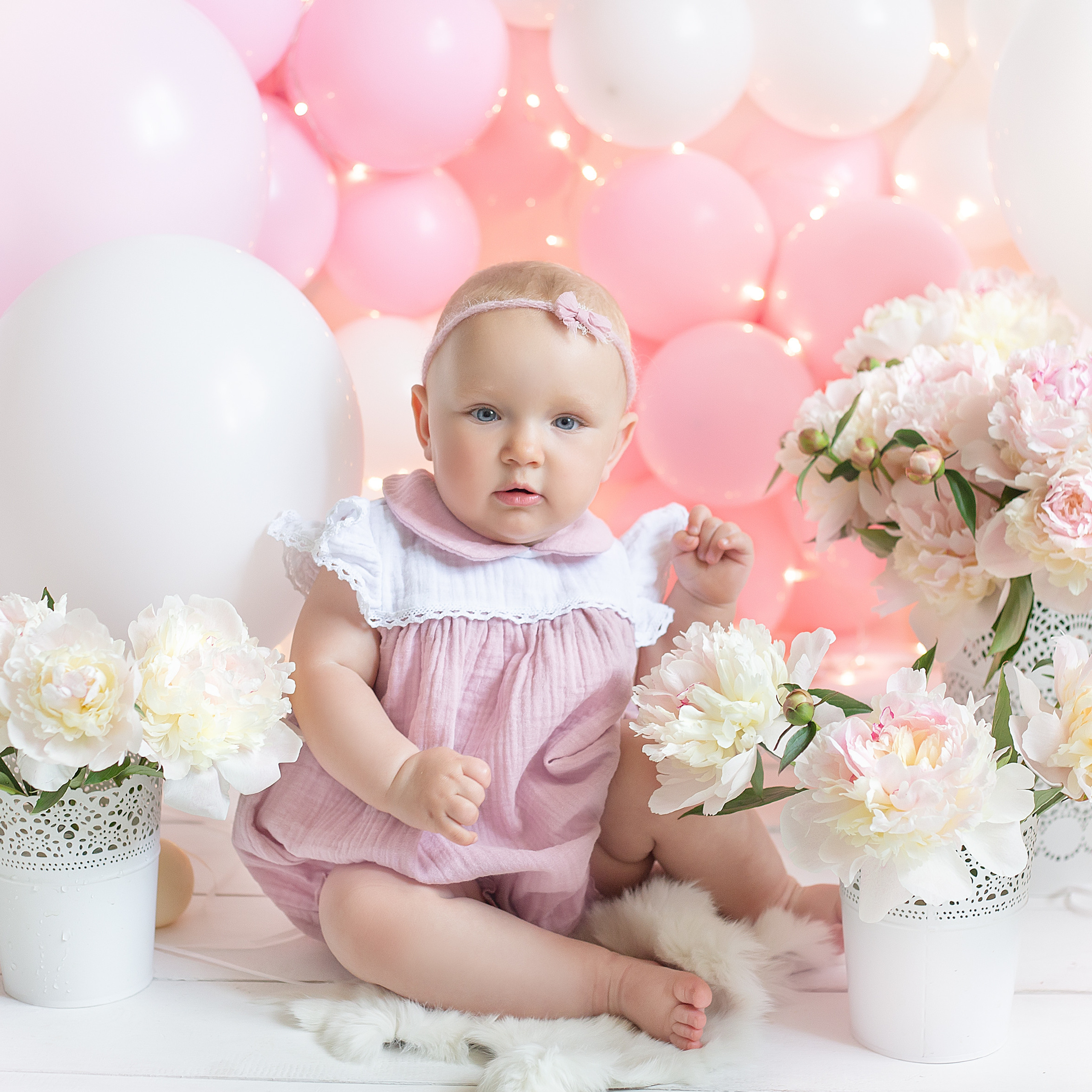 Первый годик. Фотограф новорожденных анна порфирьева москва московская область