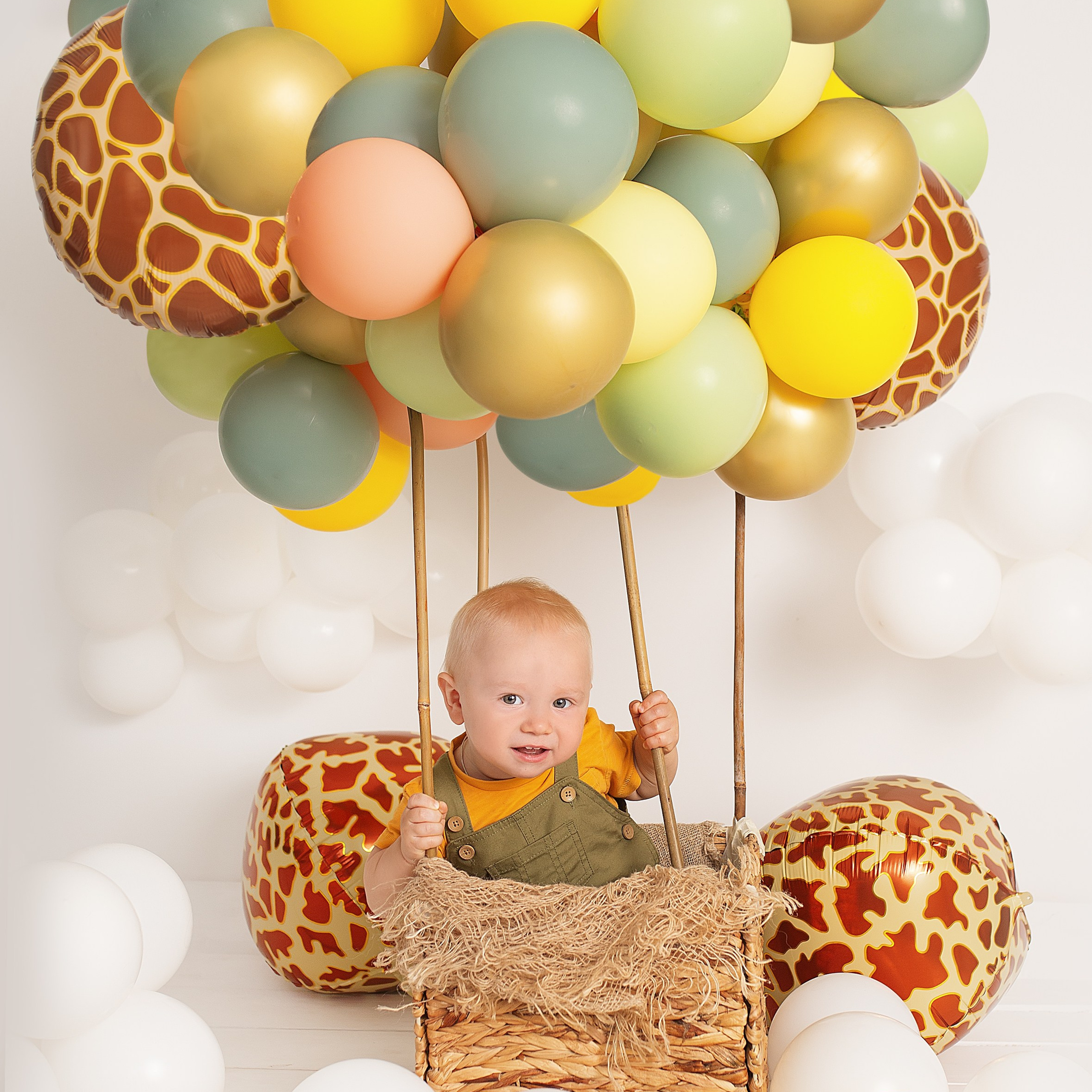 Первый годик. Фотограф новорожденных анна порфирьева москва московская область