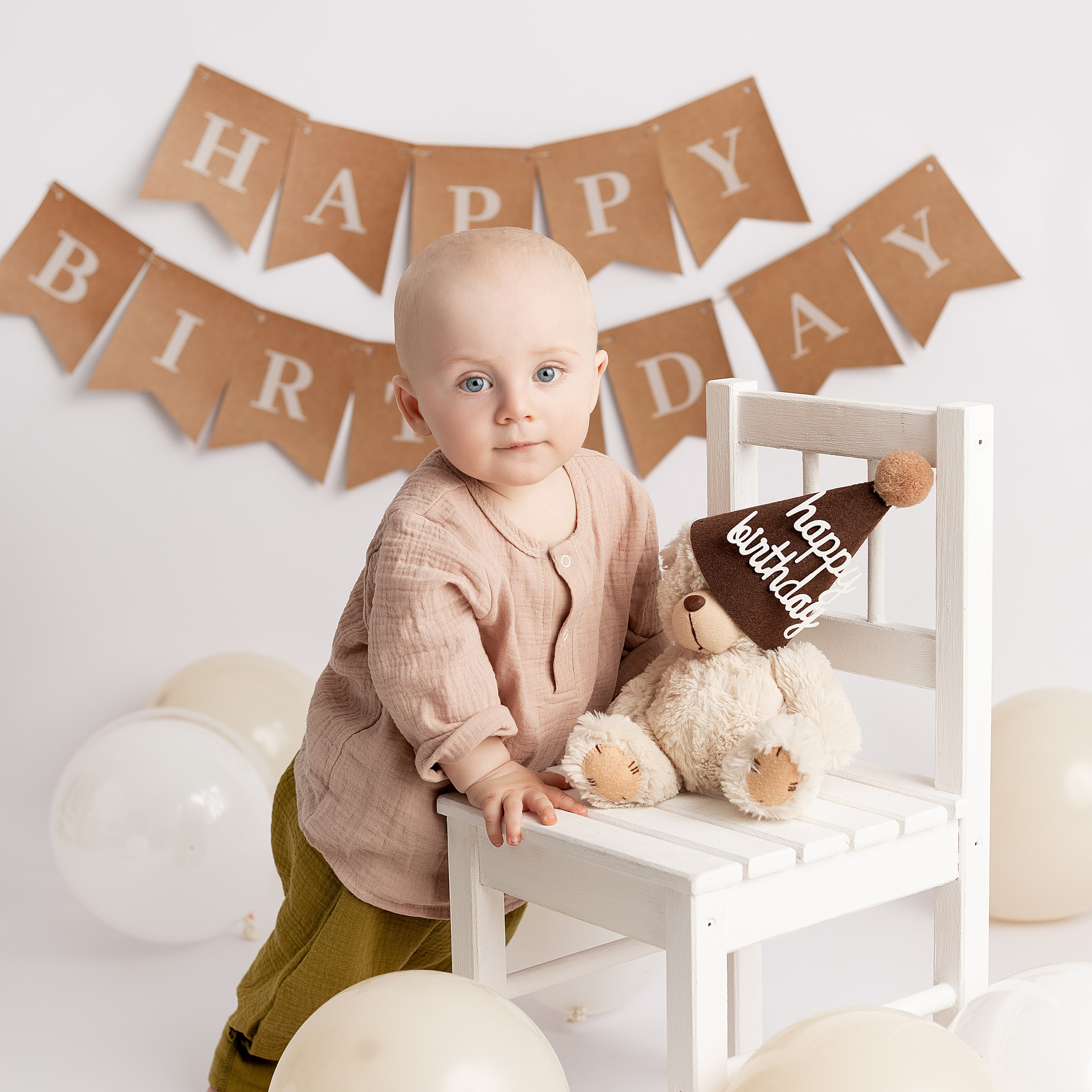 Первый годик. Фотограф новорожденных анна порфирьева москва московская область