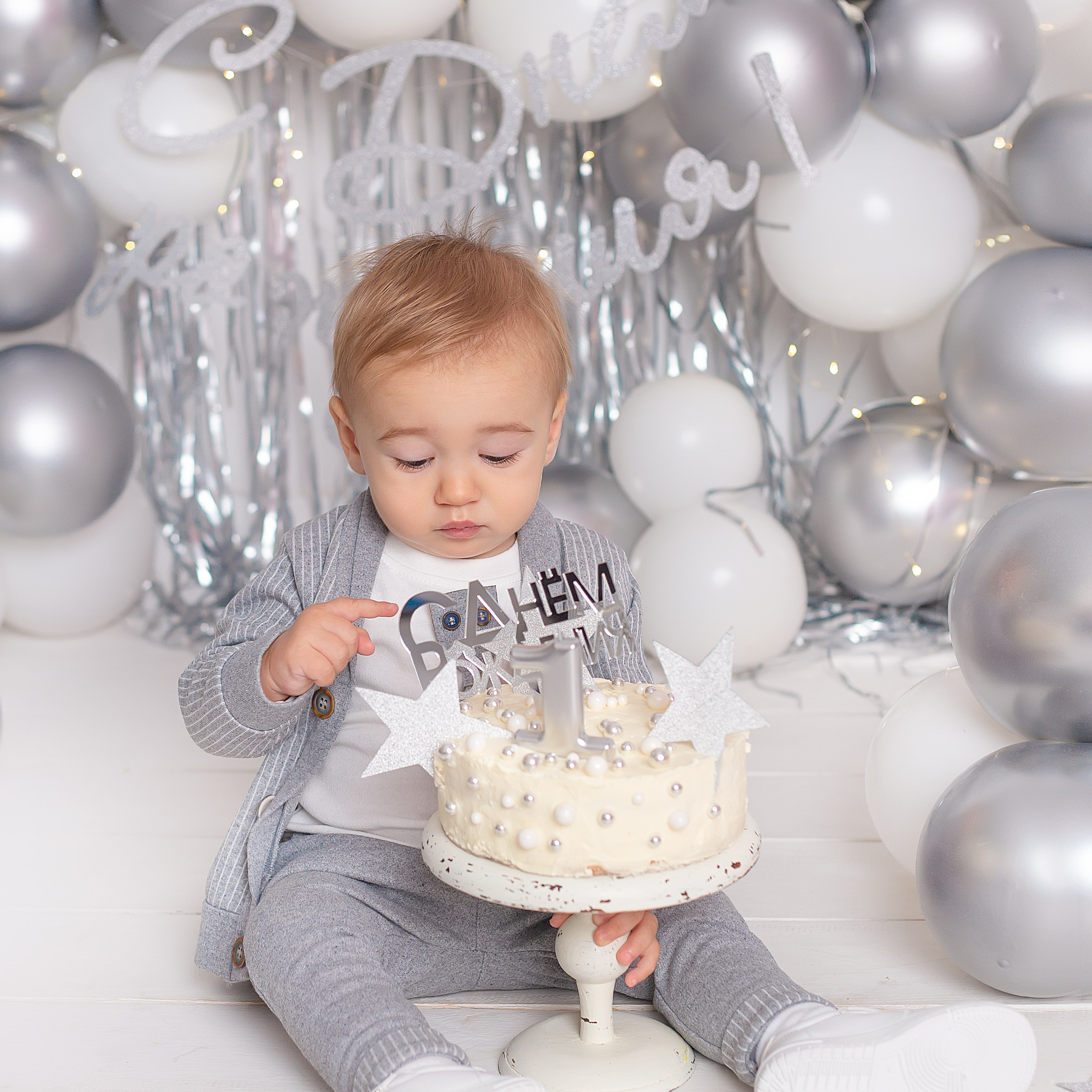 Первый годик. Фотограф новорожденных анна порфирьева москва московская область