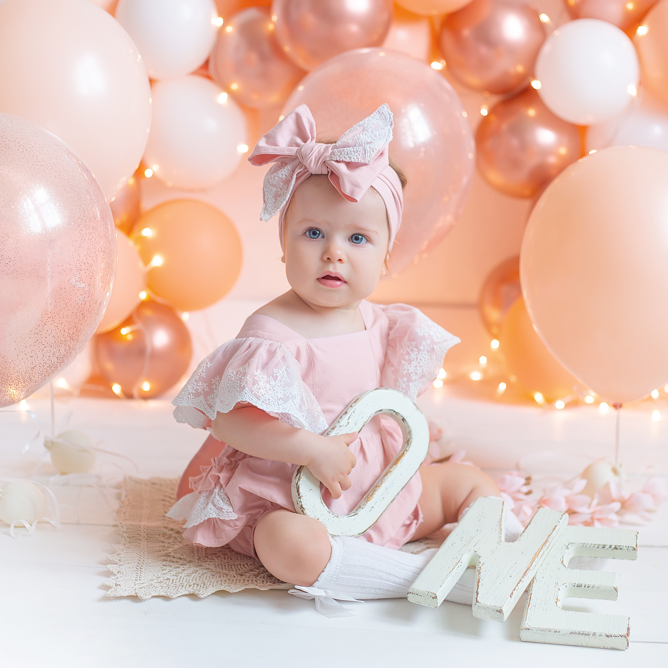 Первый годик. Фотограф новорожденных анна порфирьева москва московская область