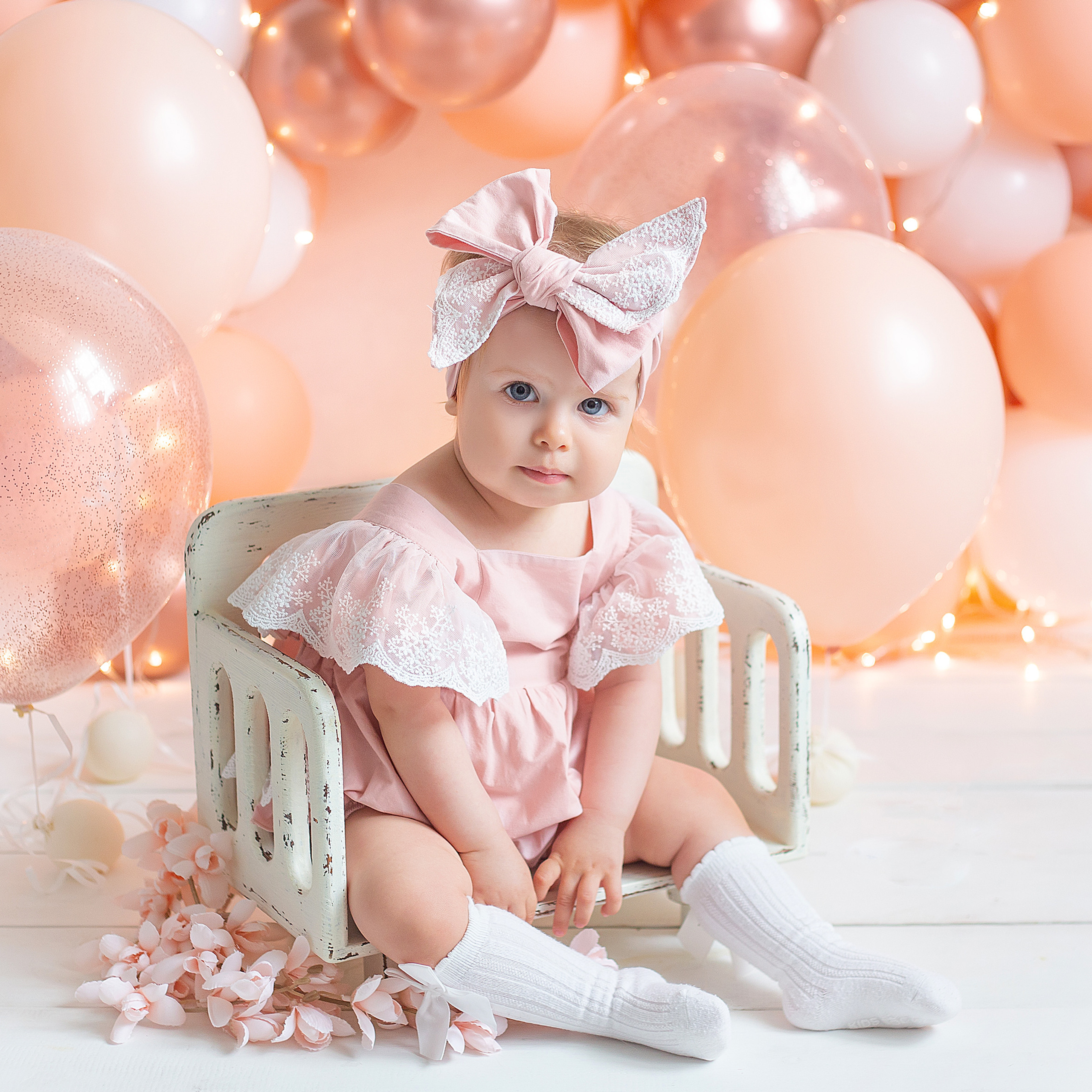 Первый годик. Фотограф новорожденных анна порфирьева москва московская область