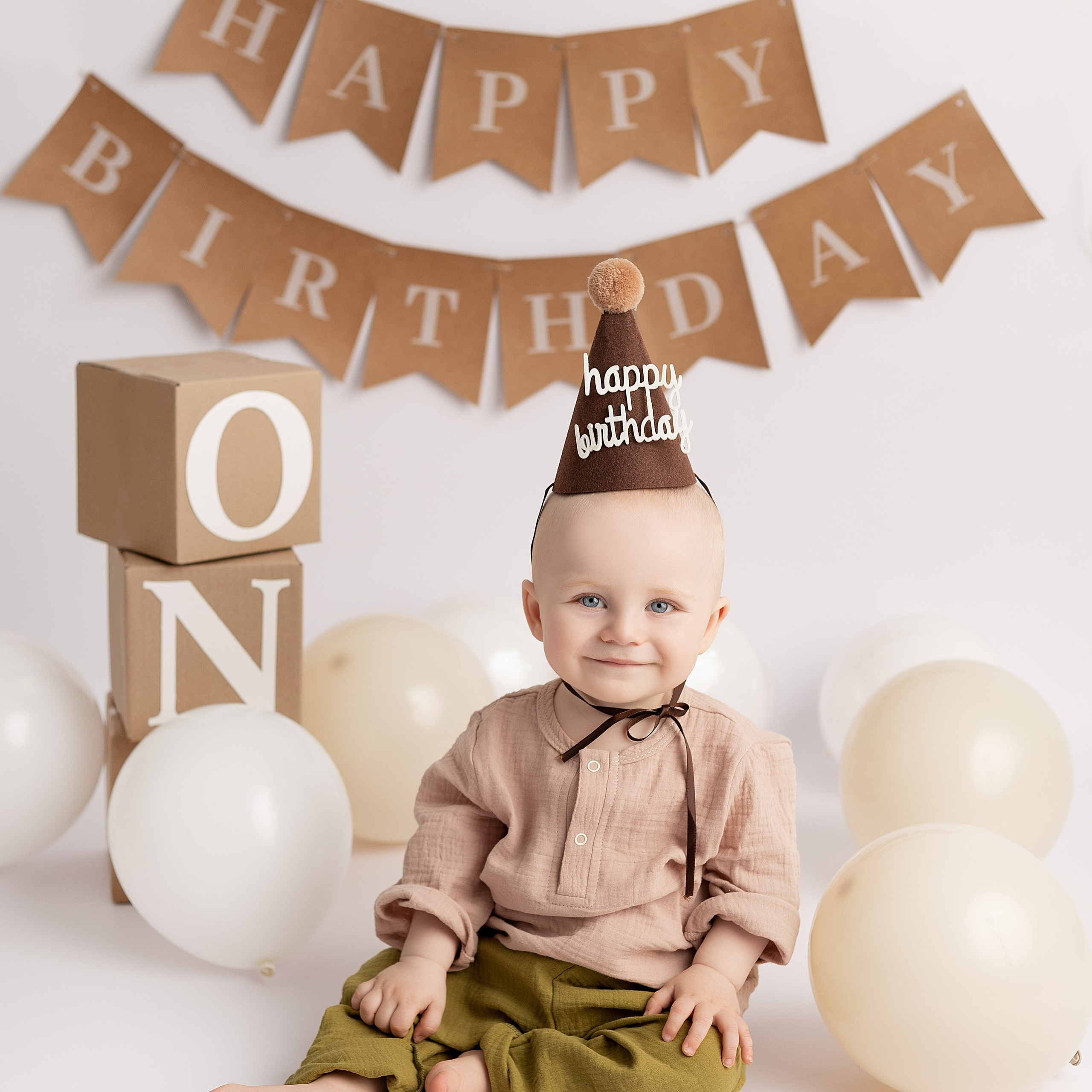 Первый годик. Фотограф новорожденных анна порфирьева москва московская область