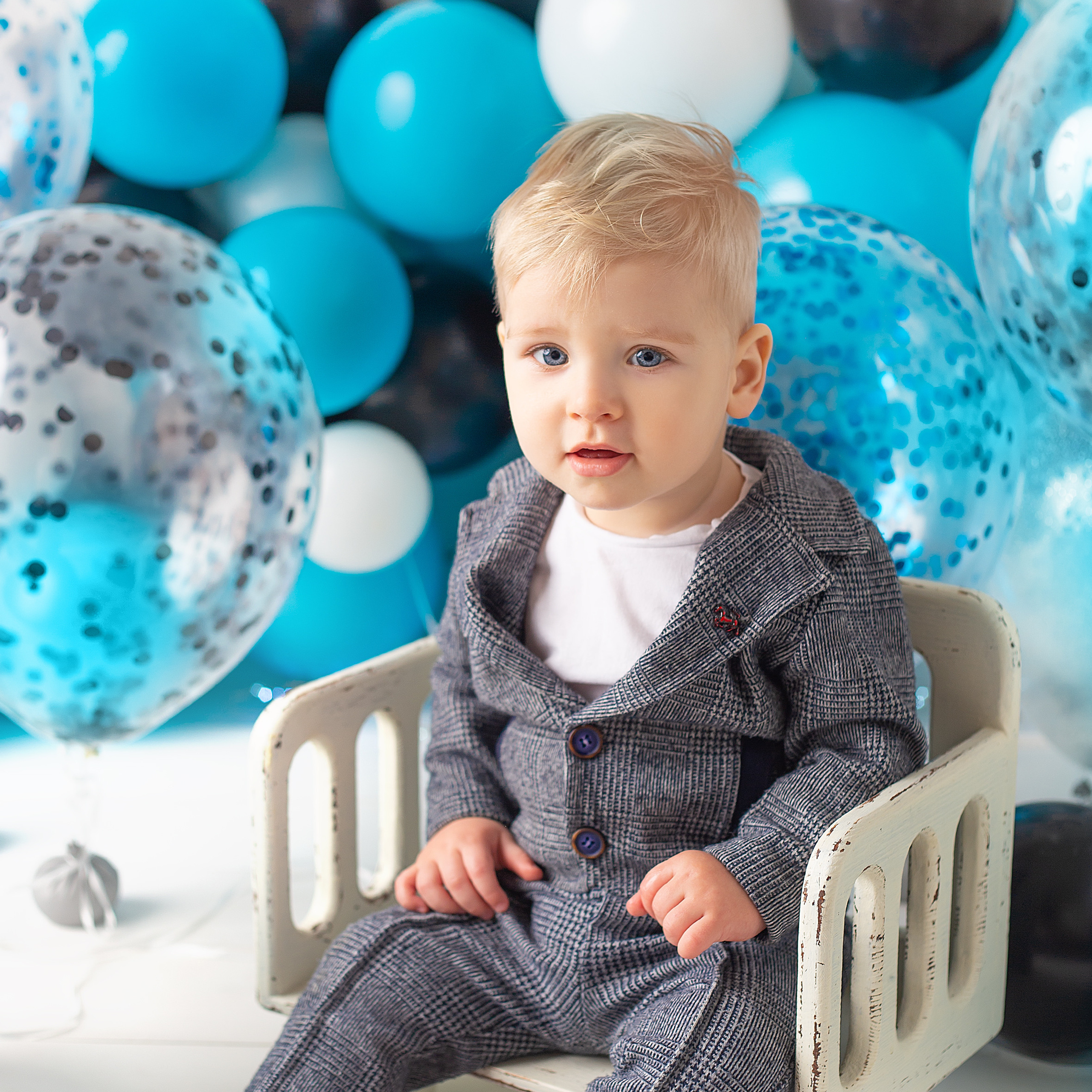 Первый годик. Фотограф новорожденных анна порфирьева москва московская область