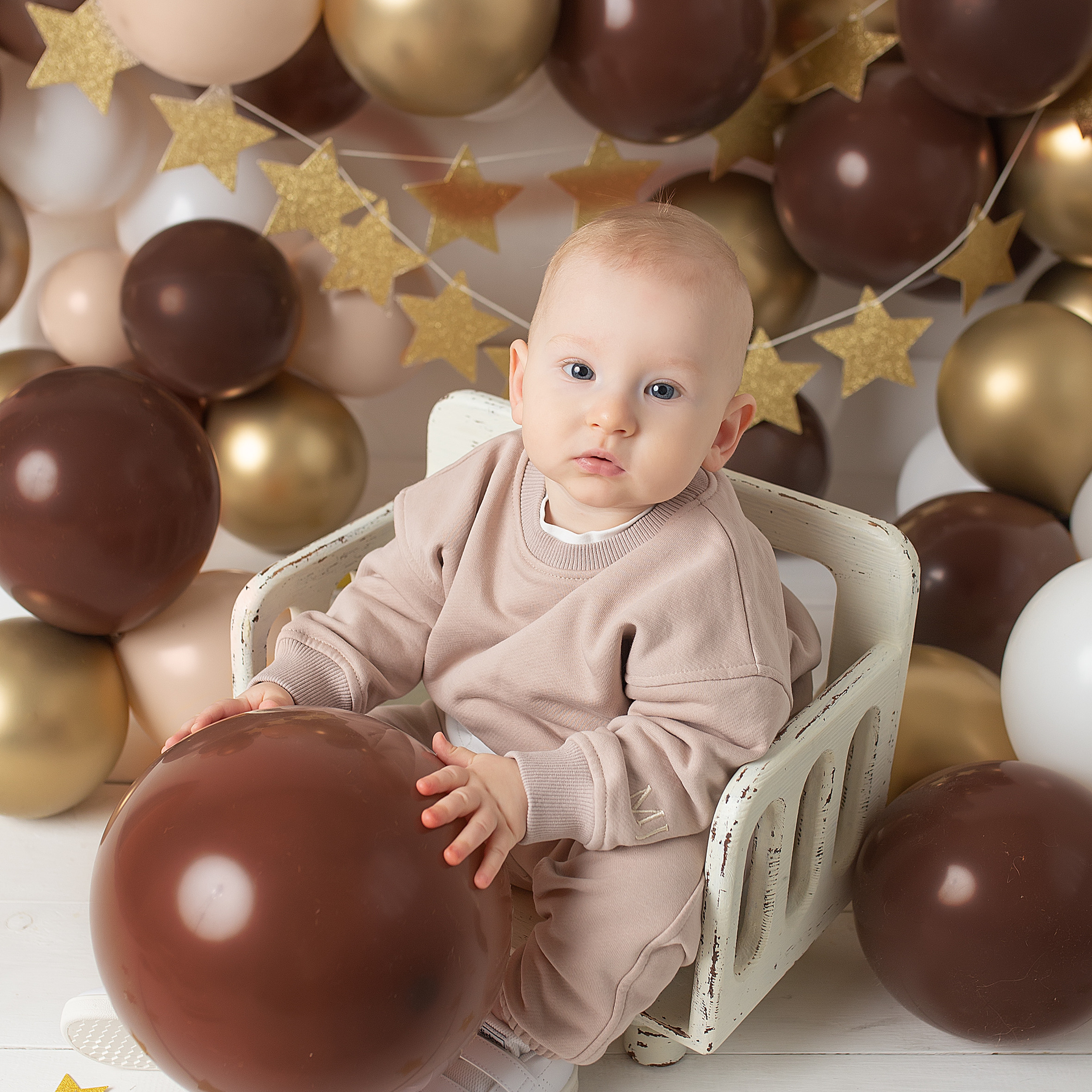 Первый годик. Фотограф новорожденных анна порфирьева москва московская область