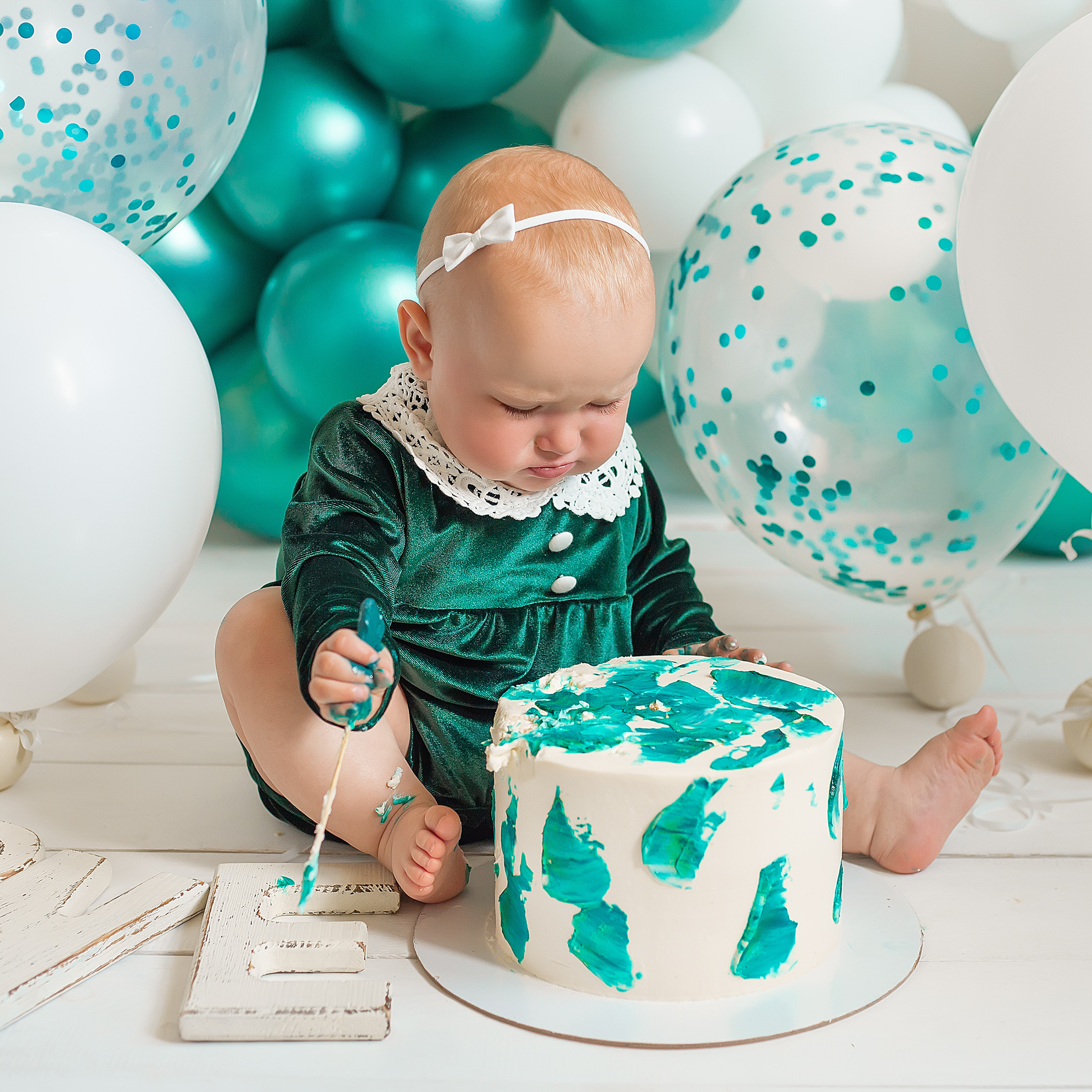 Первый годик. Фотограф новорожденных анна порфирьева москва московская область