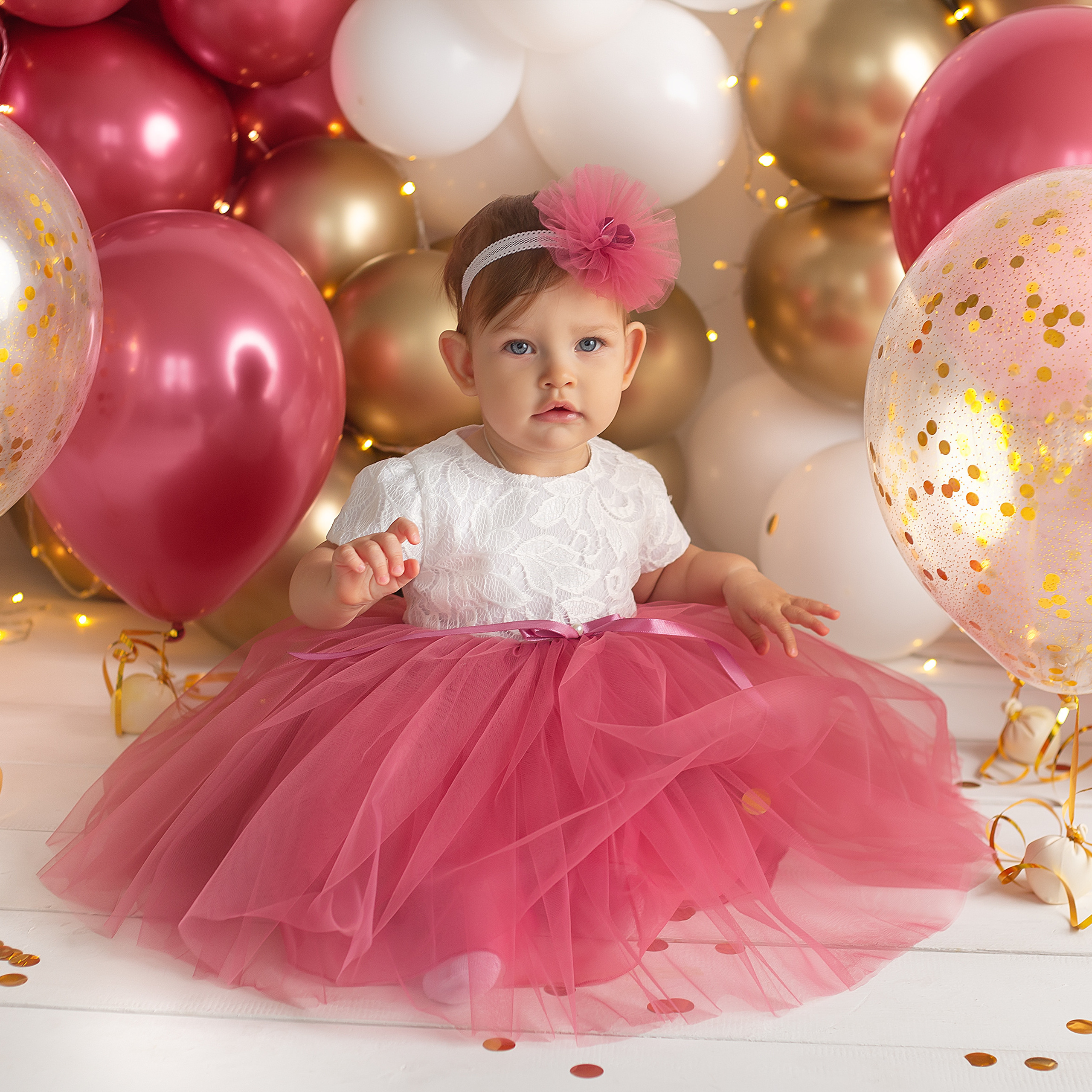 Первый годик. Фотограф новорожденных анна порфирьева москва московская область