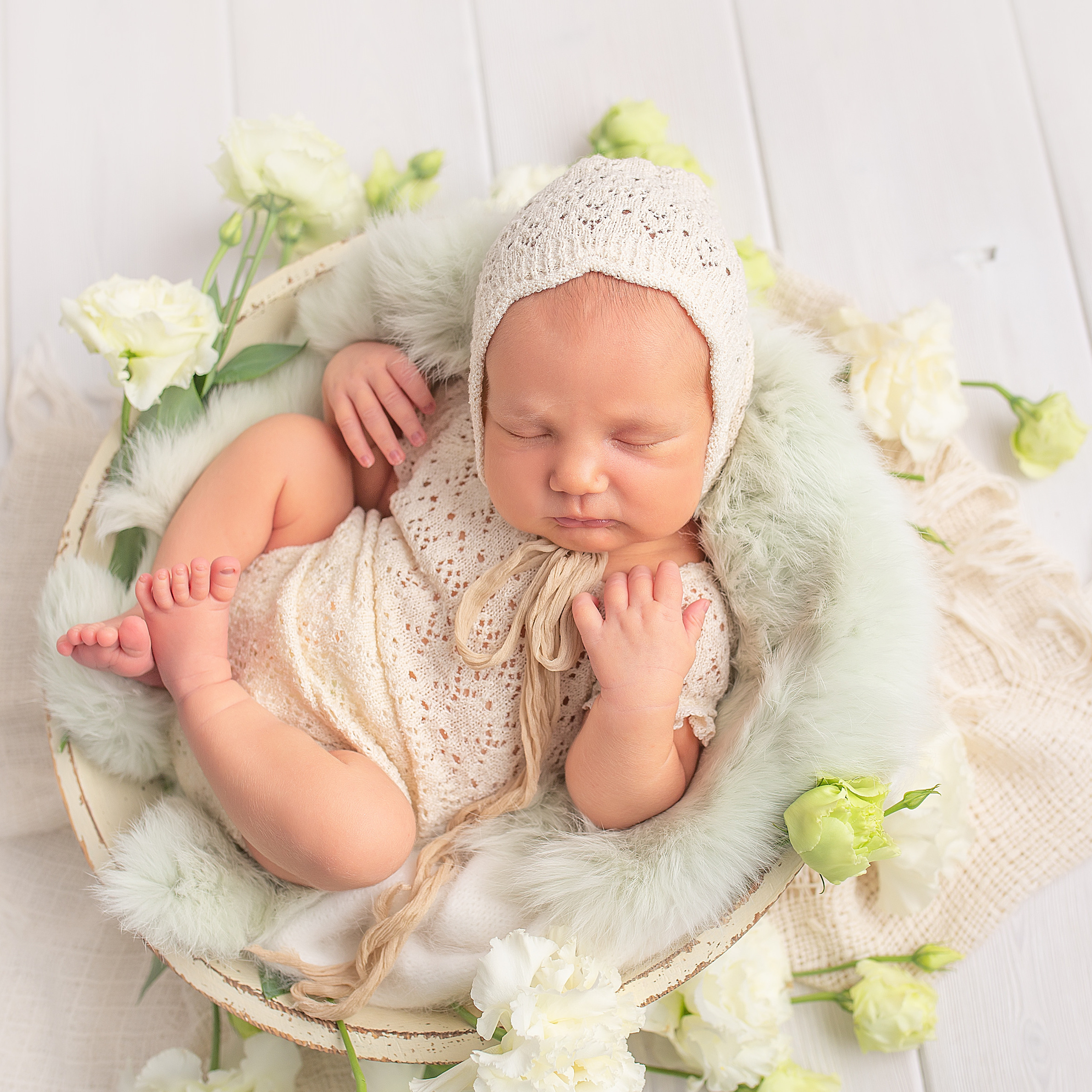 Новорождённый. Фотограф новорожденных анна порфирьева москва московская область