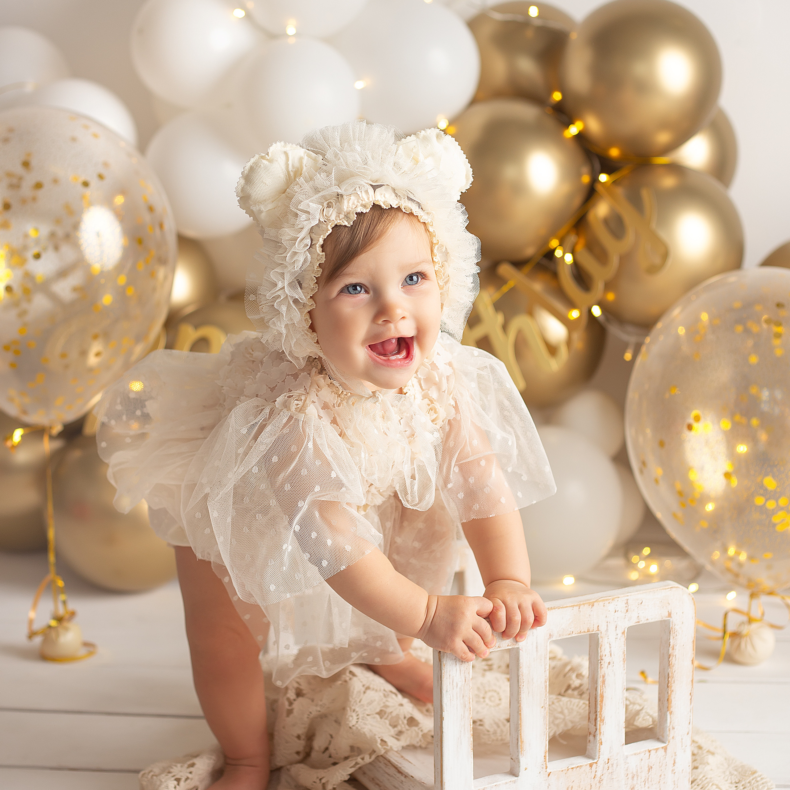 Первый годик. Фотограф новорожденных анна порфирьева москва московская область