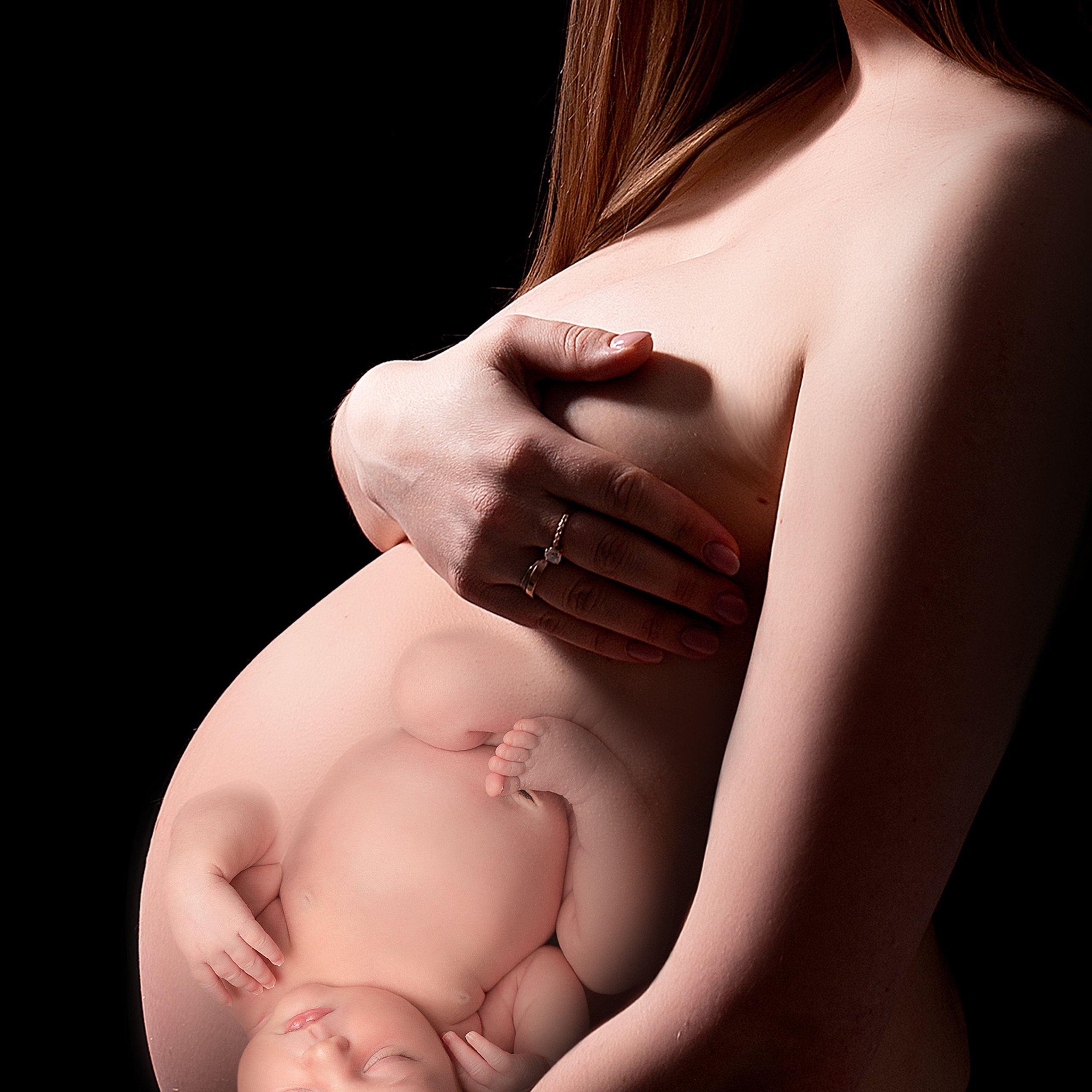 В ожидании. Фотограф новорожденных анна порфирьева москва московская область