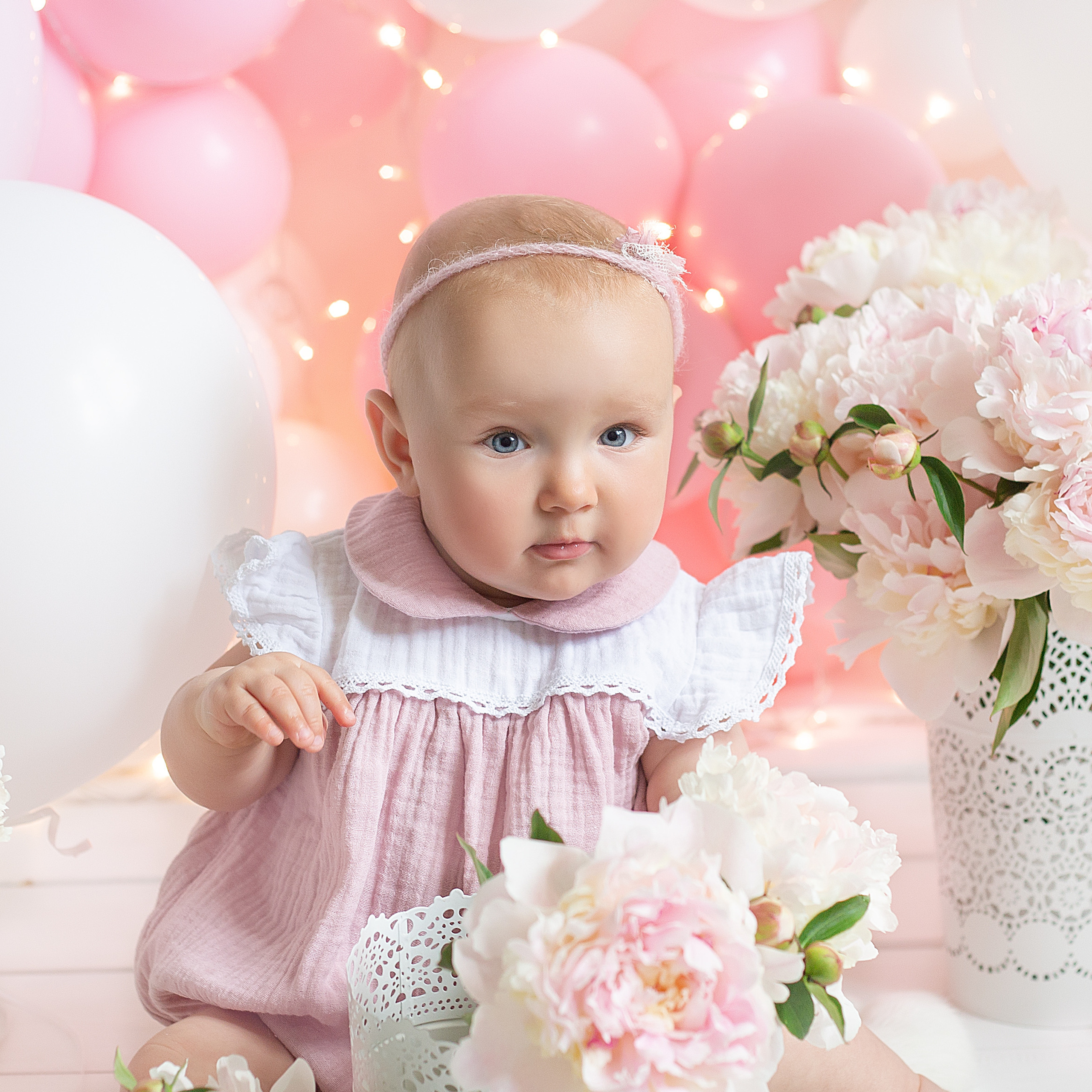 Первый годик. Фотограф новорожденных анна порфирьева москва московская область