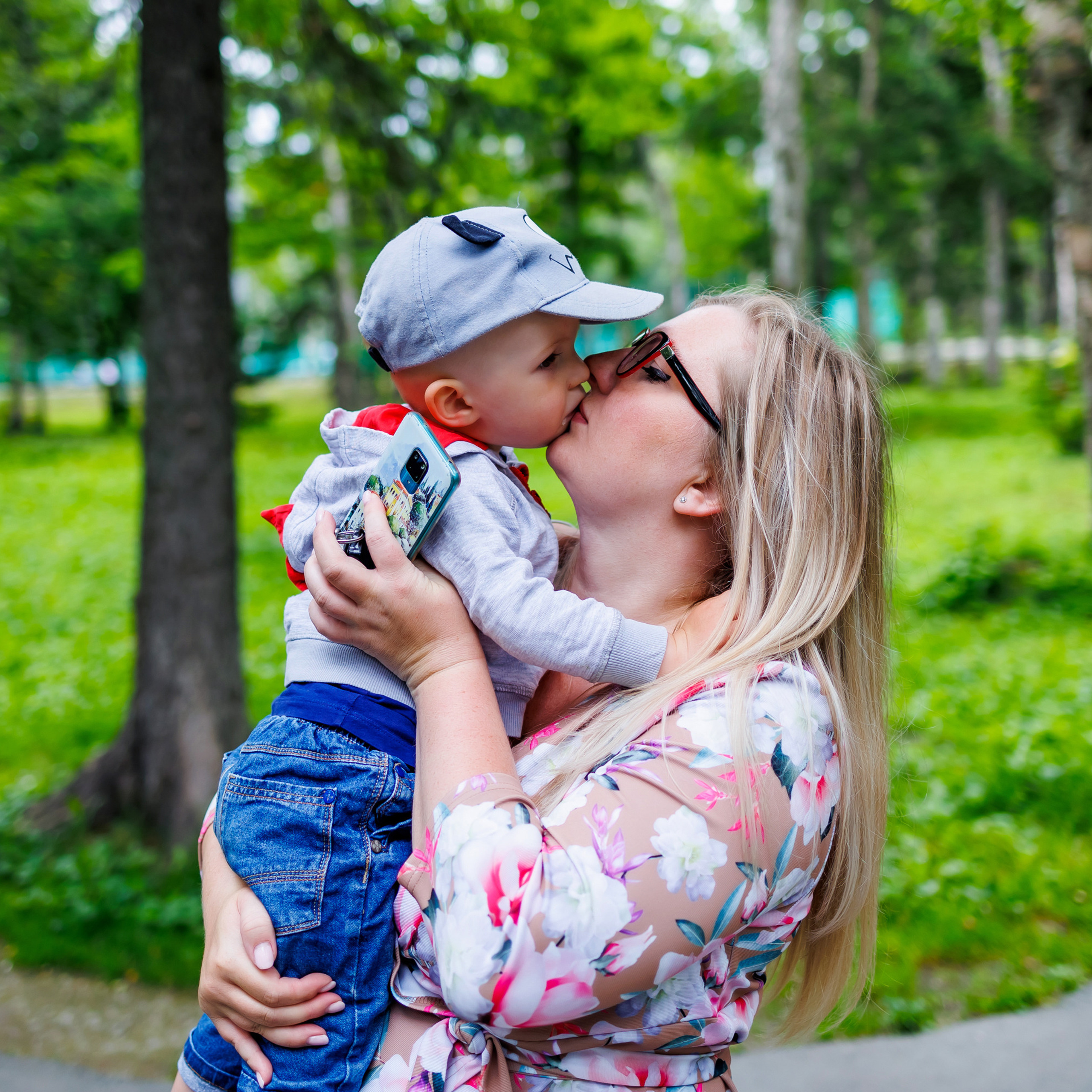 прогулка по парку