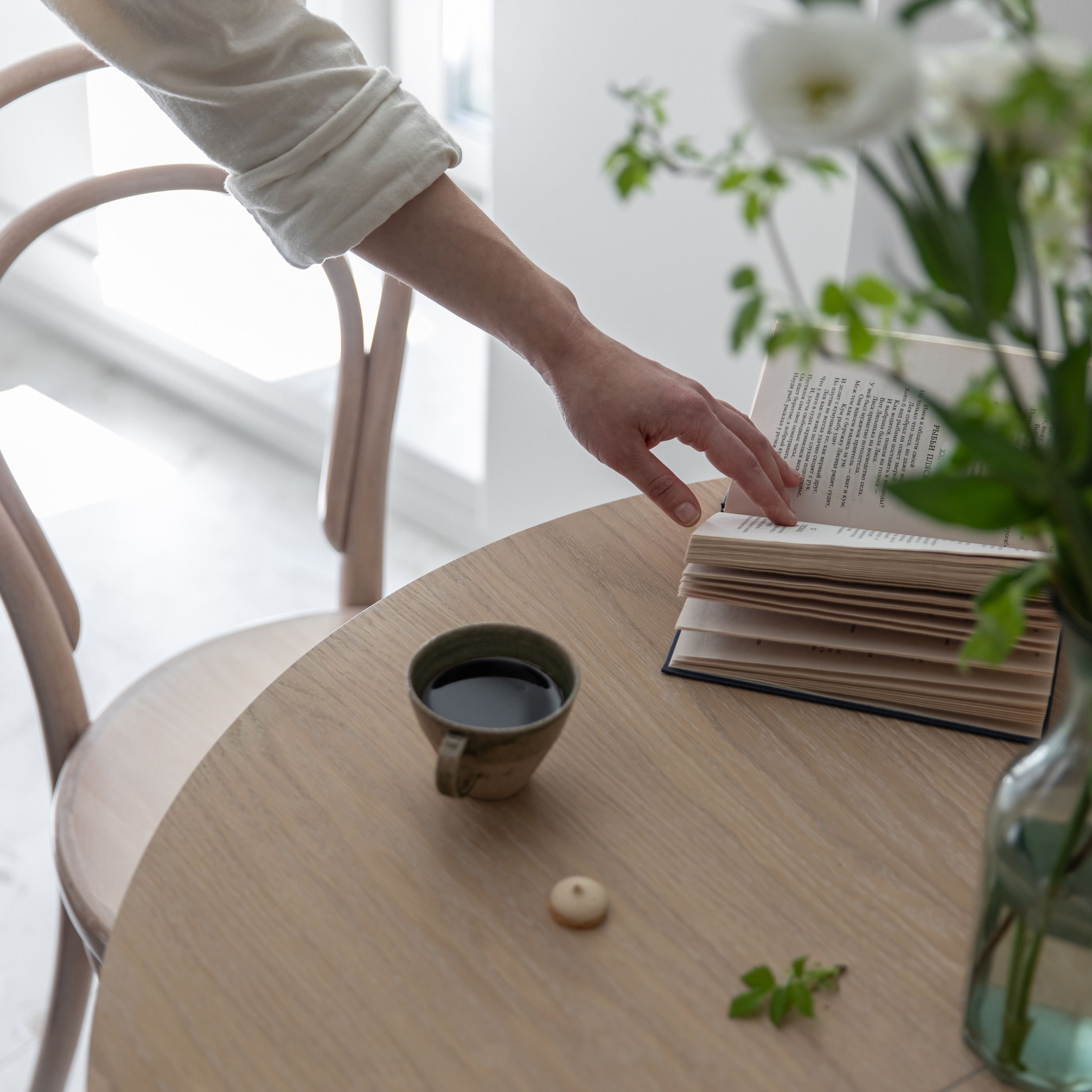 Окна в парк. Квартира 47 м². Мастерская интерьеров Светланы Куксовой. Дизайн и реализация