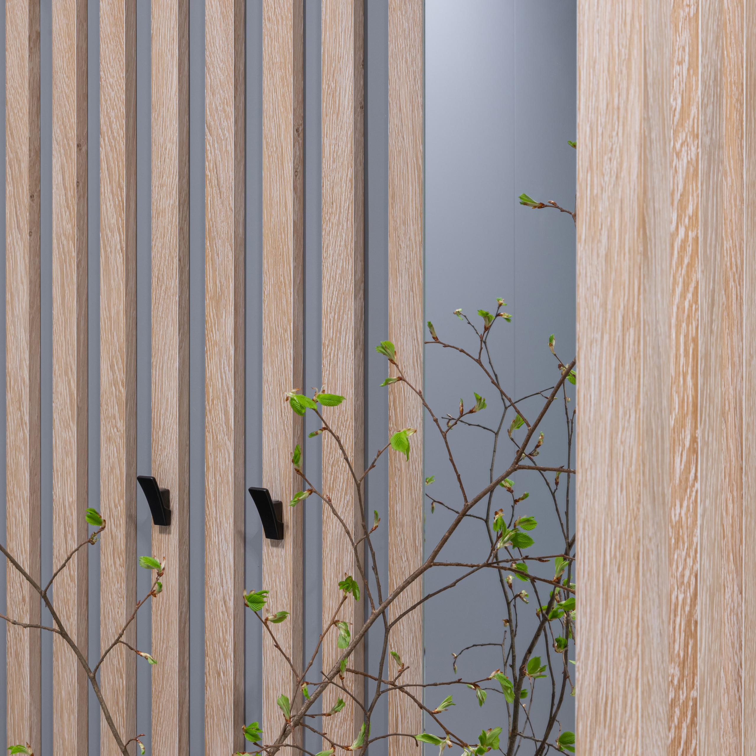 Окна в парк. Квартира 47 м². Мастерская интерьеров Светланы Куксовой. Дизайн и реализация