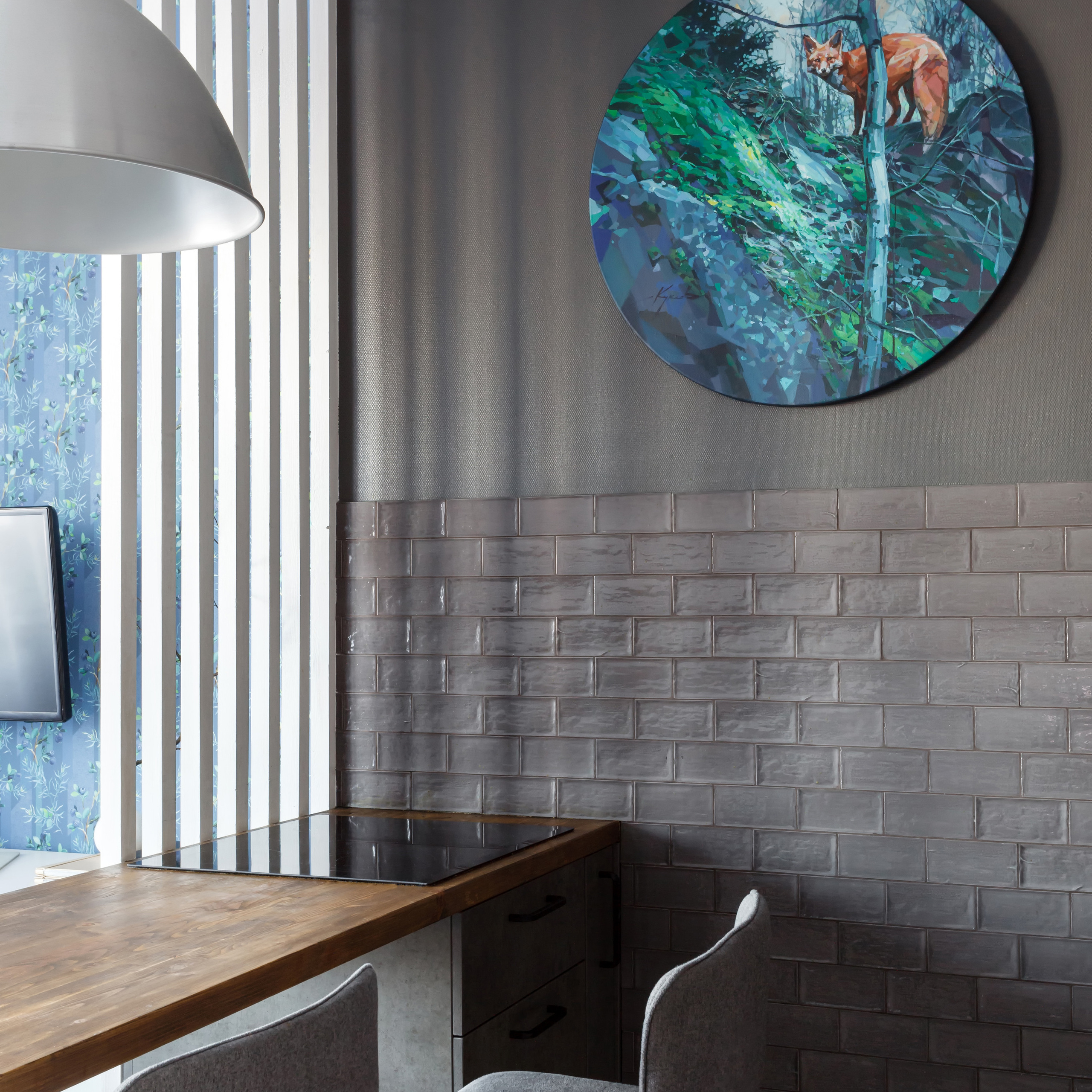 Лисья нора. Квартира-студия 28 м². Мастерская интерьеров Светланы Куксовой. Дизайн и реализация