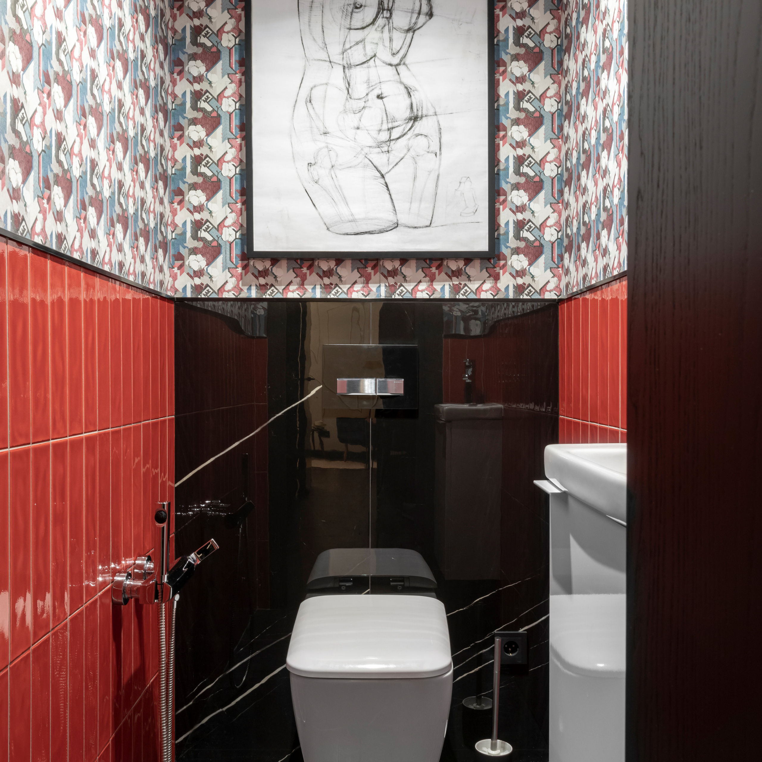 Северные контрасты. Квартира 51 м². Мастерская интерьеров Светланы Куксовой. Дизайн и реализация