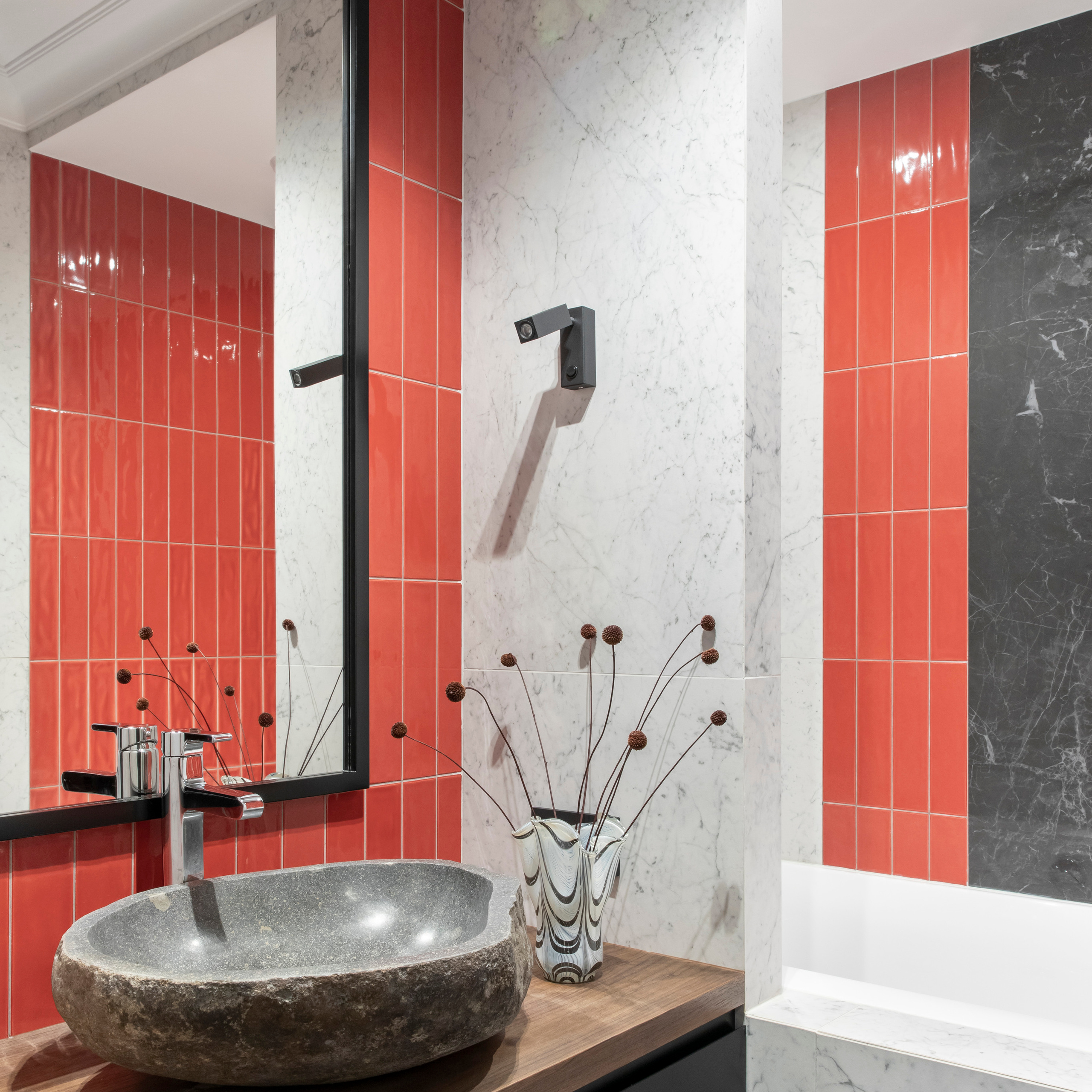 Северные контрасты. Квартира 51 м². Мастерская интерьеров Светланы Куксовой. Дизайн и реализация