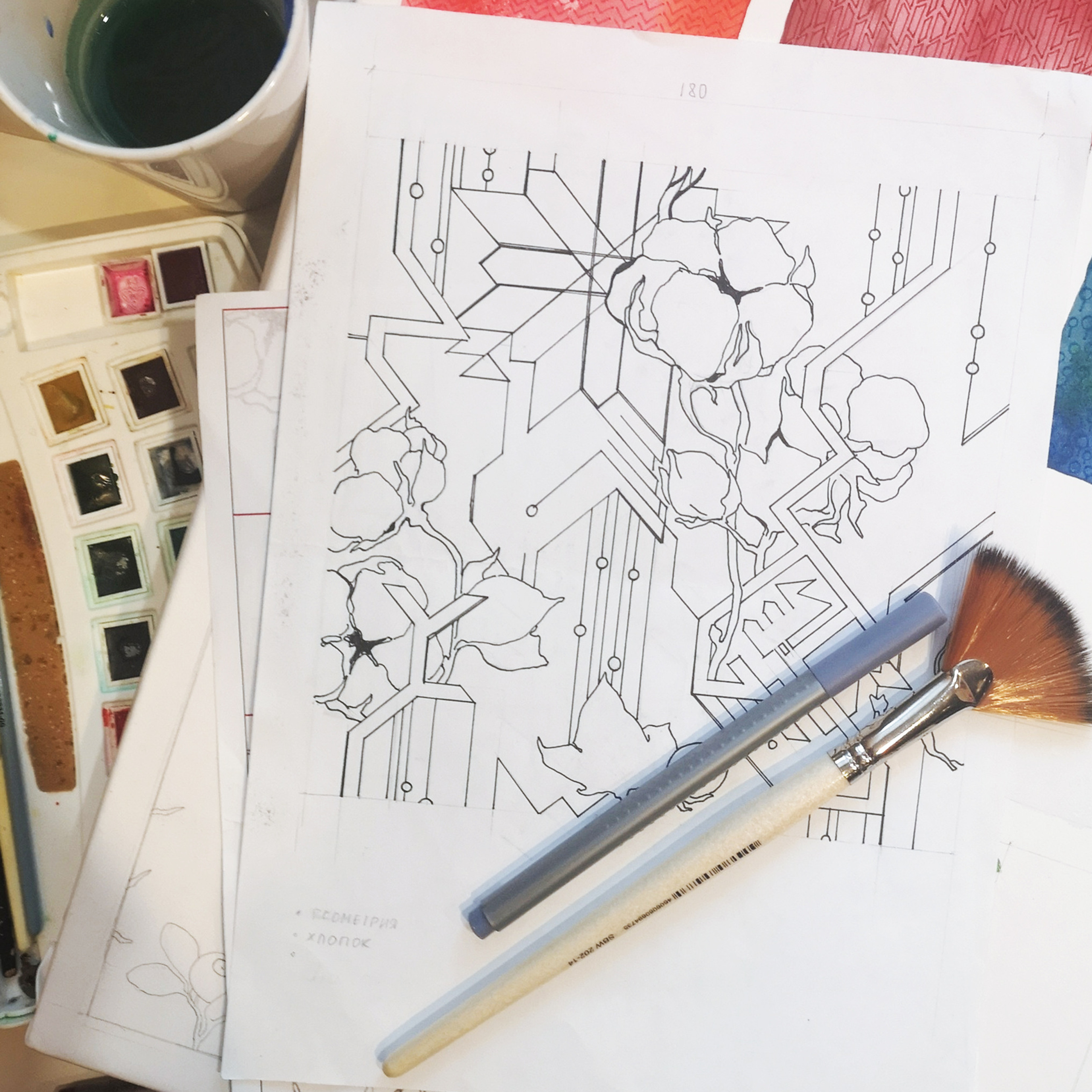 Коллекция Ethnic Hall. Мастерская интерьеров Светланы Куксовой. Дизайн и реализация