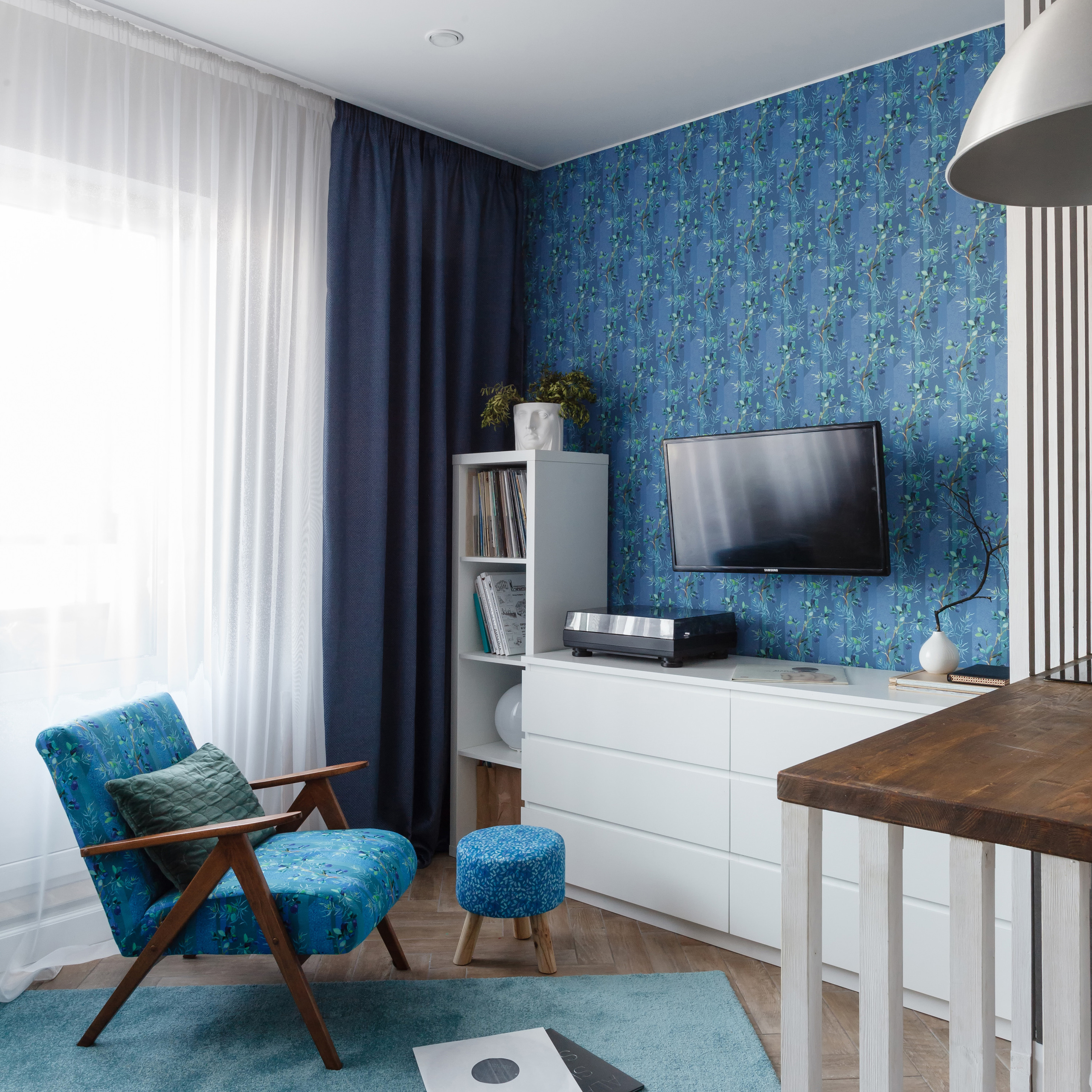 Лисья нора. Квартира-студия 28 м². Мастерская интерьеров Светланы Куксовой. Дизайн и реализация