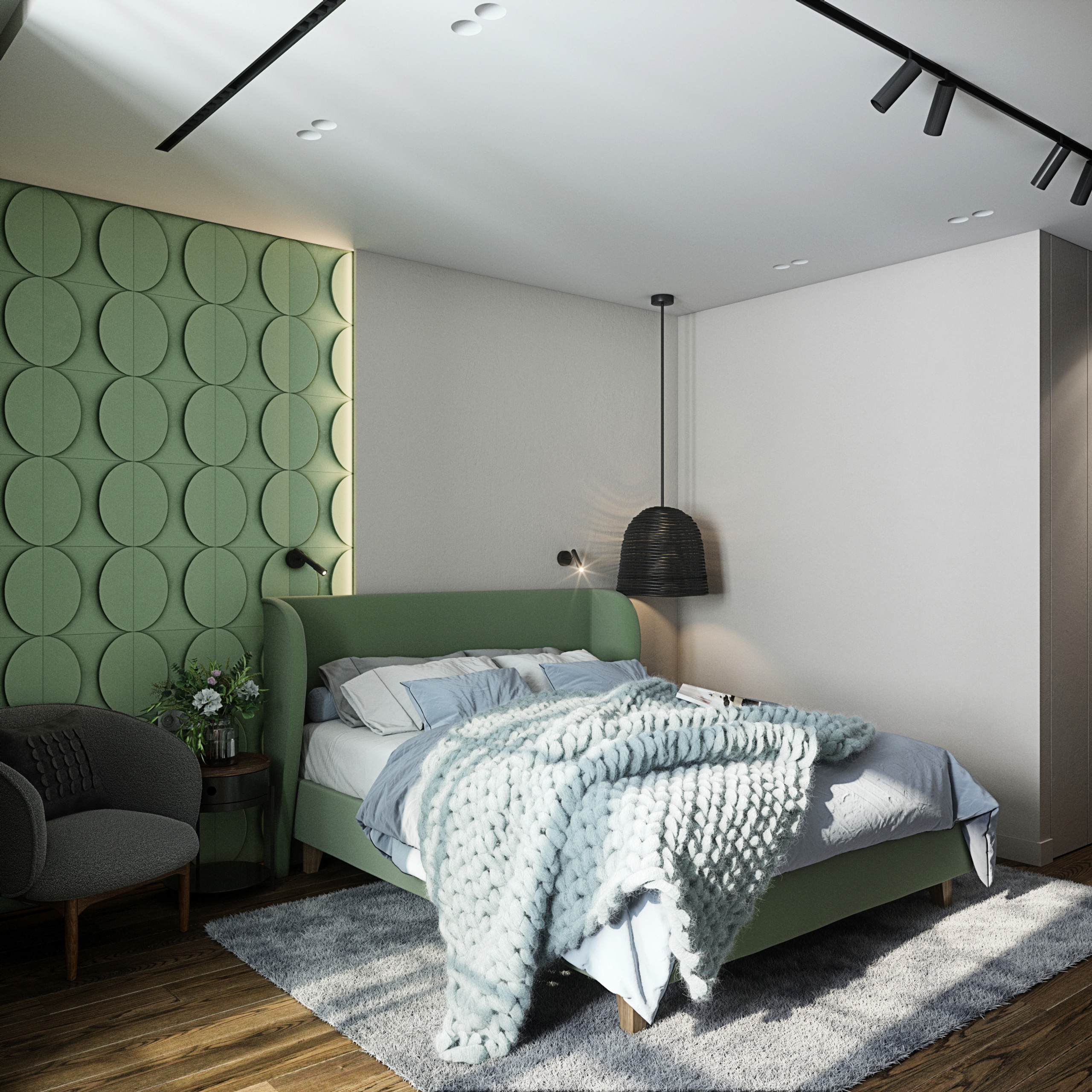 Лесное озеро. Квартира 102 м². Мастерская интерьеров Светланы Куксовой. Дизайн и реализация