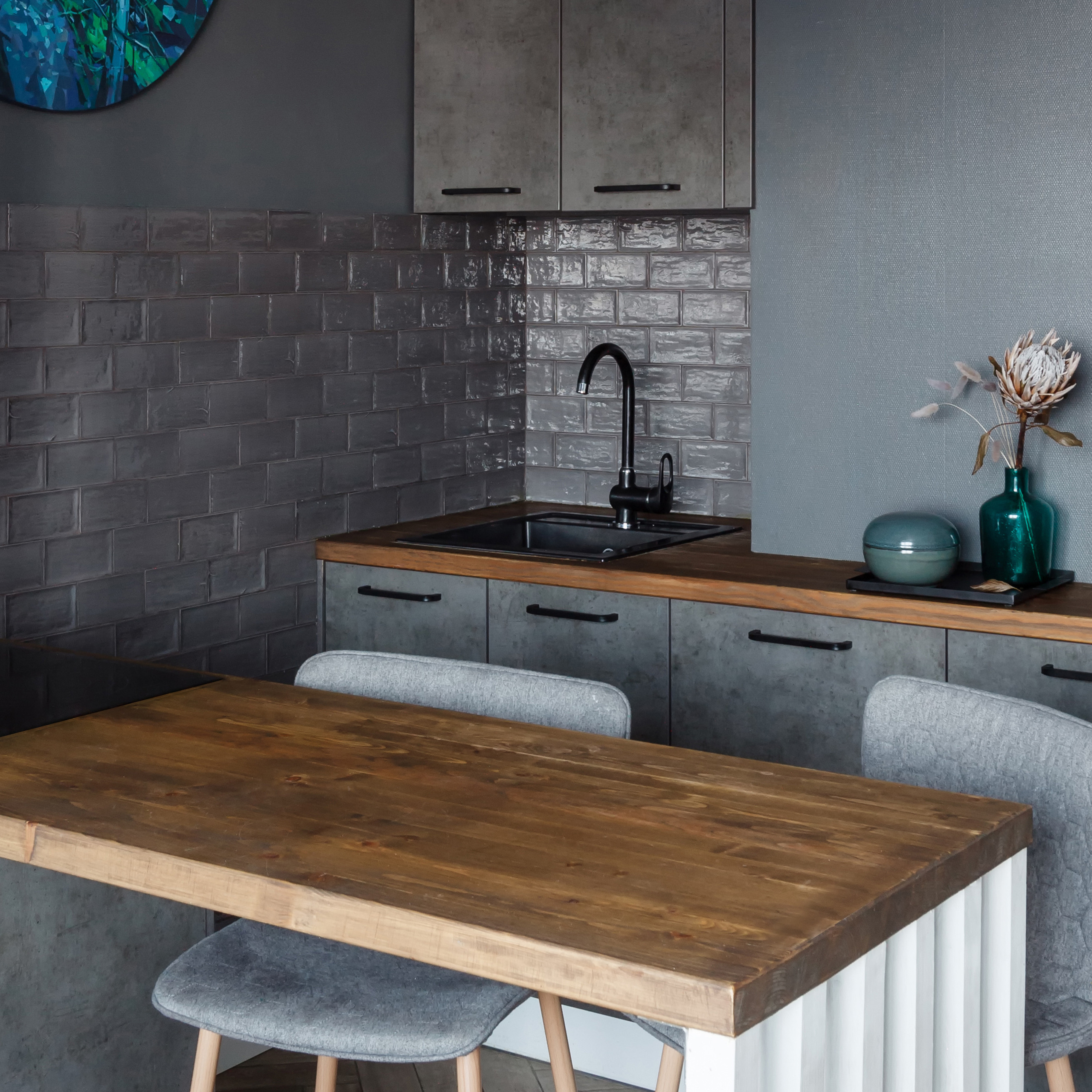 Лисья нора. Квартира-студия 28 м². Мастерская интерьеров Светланы Куксовой. Дизайн и реализация