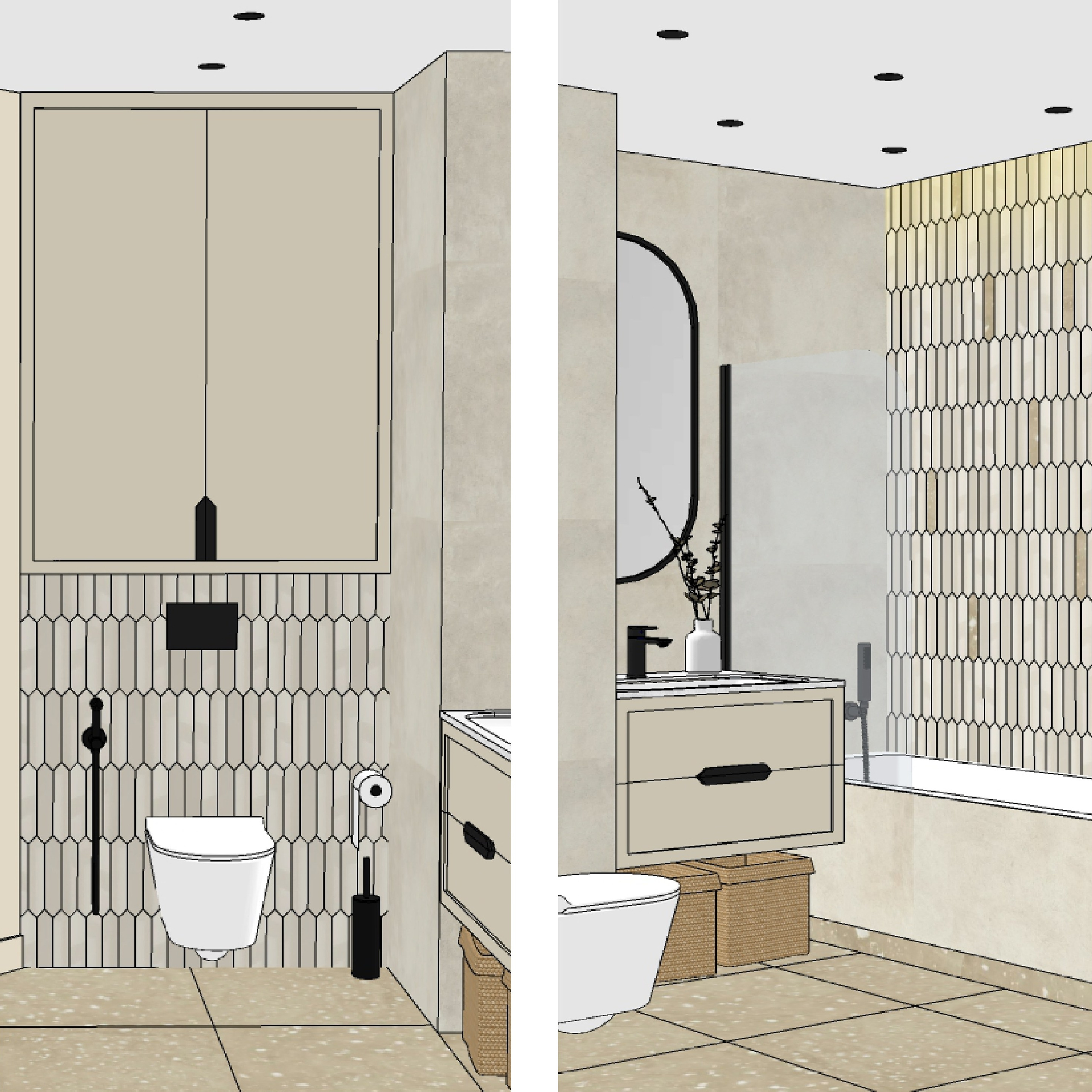 Гербарий. Квартира 96 м². Мастерская интерьеров Светланы Куксовой. Дизайн и реализация