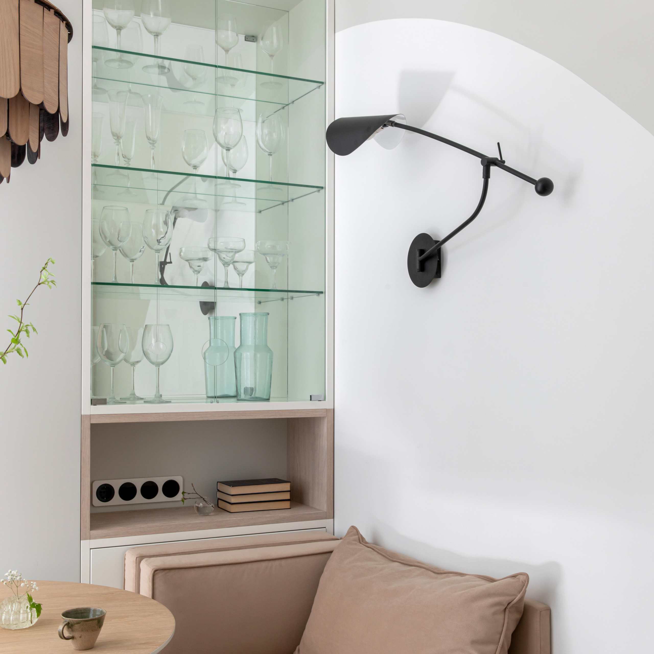 Окна в парк. Квартира 47 м². Мастерская интерьеров Светланы Куксовой. Дизайн и реализация