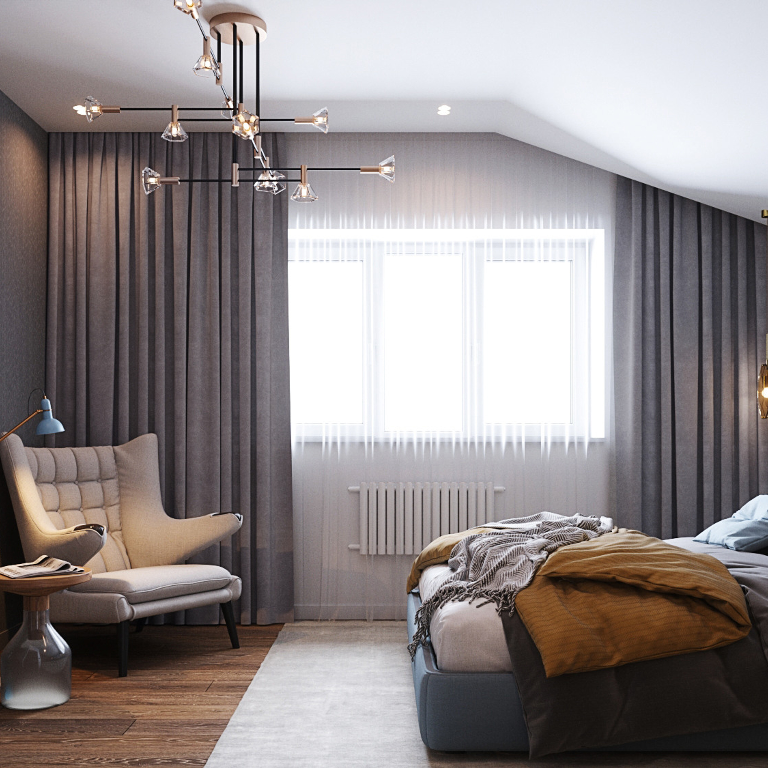 Дом в лесу. Дом 170 м². Мастерская интерьеров Светланы Куксовой. Дизайн и реализация