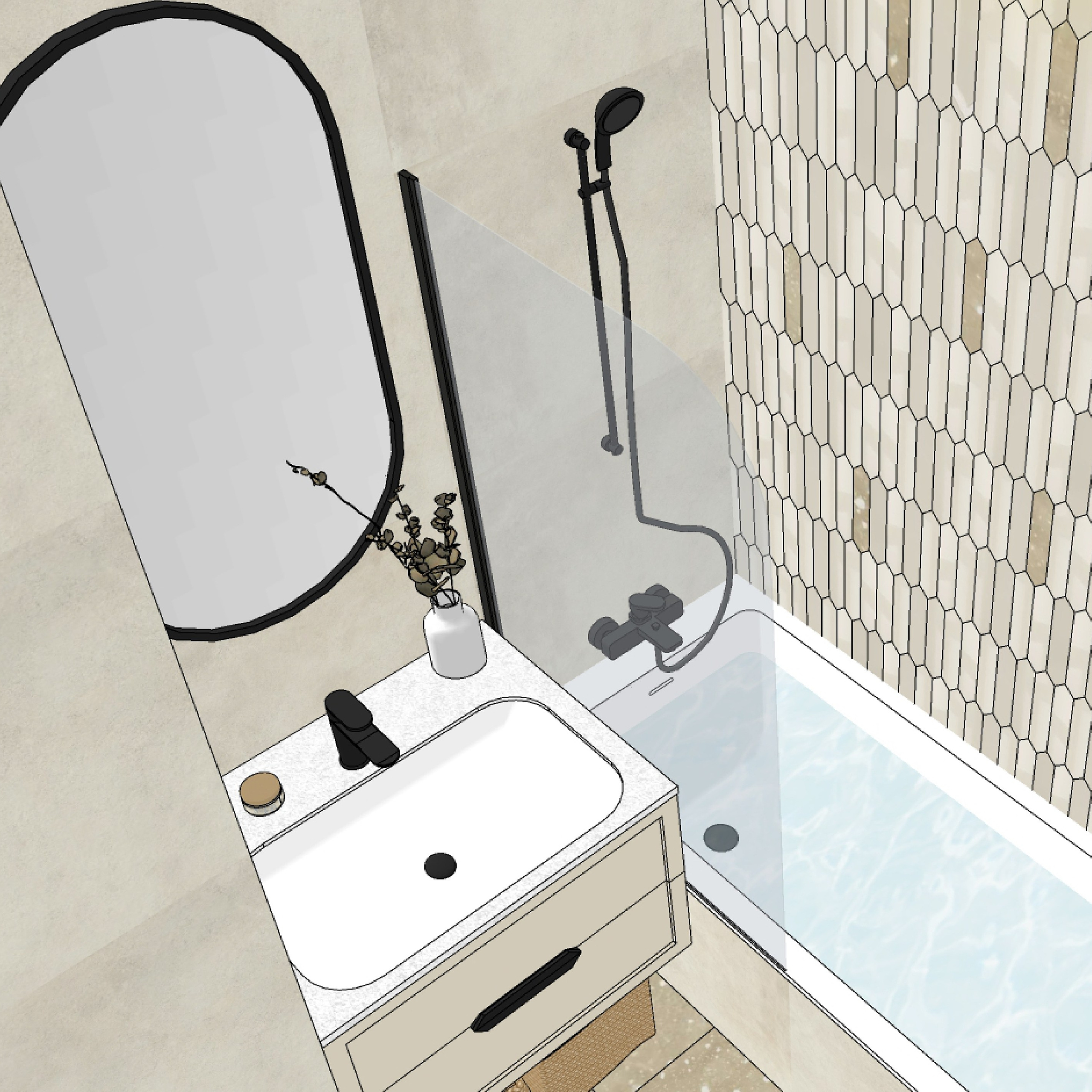 Гербарий. Квартира 96 м². Мастерская интерьеров Светланы Куксовой. Дизайн и реализация