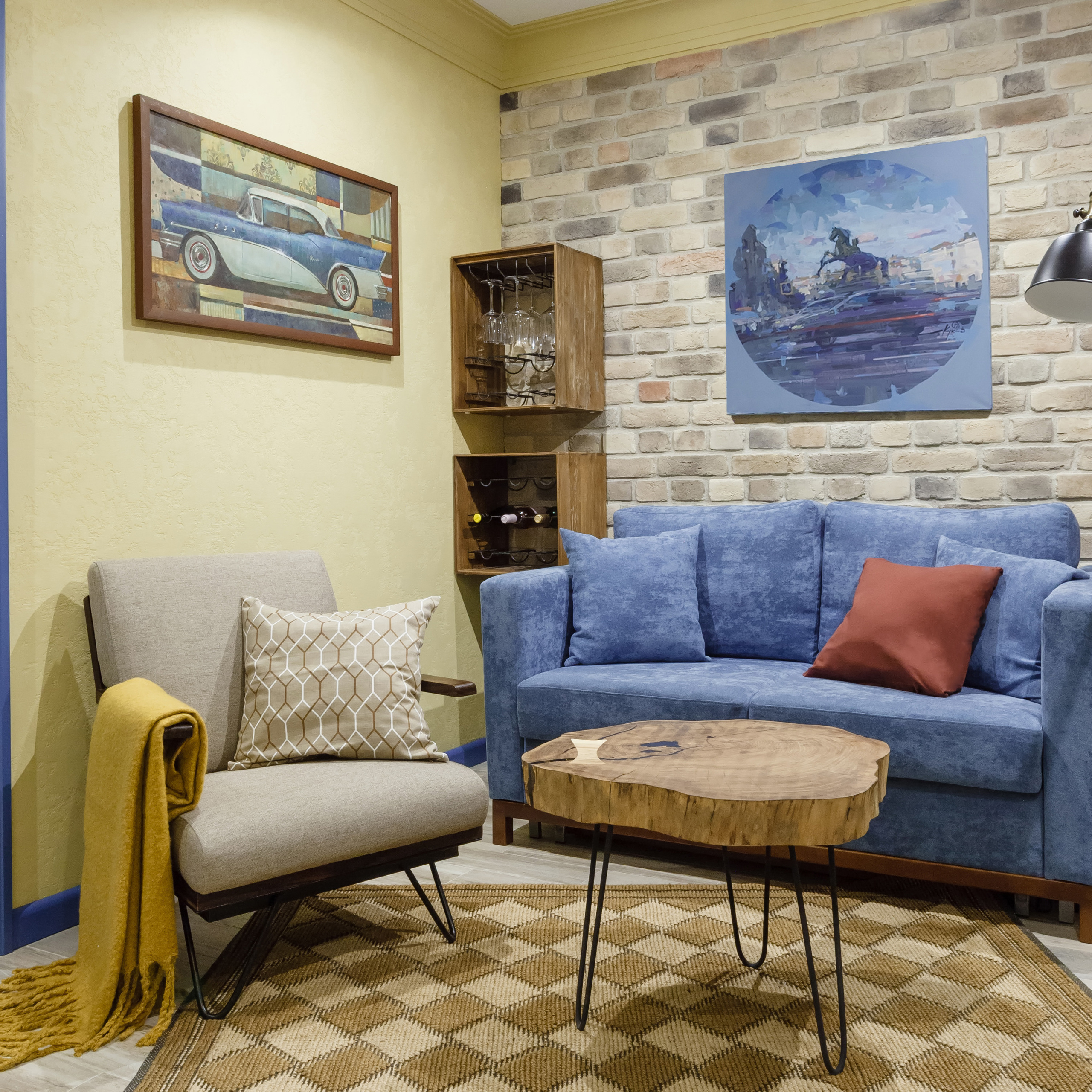 Арт-коктейль. Квартира 45 м². Мастерская интерьеров Светланы Куксовой. Дизайн и реализация