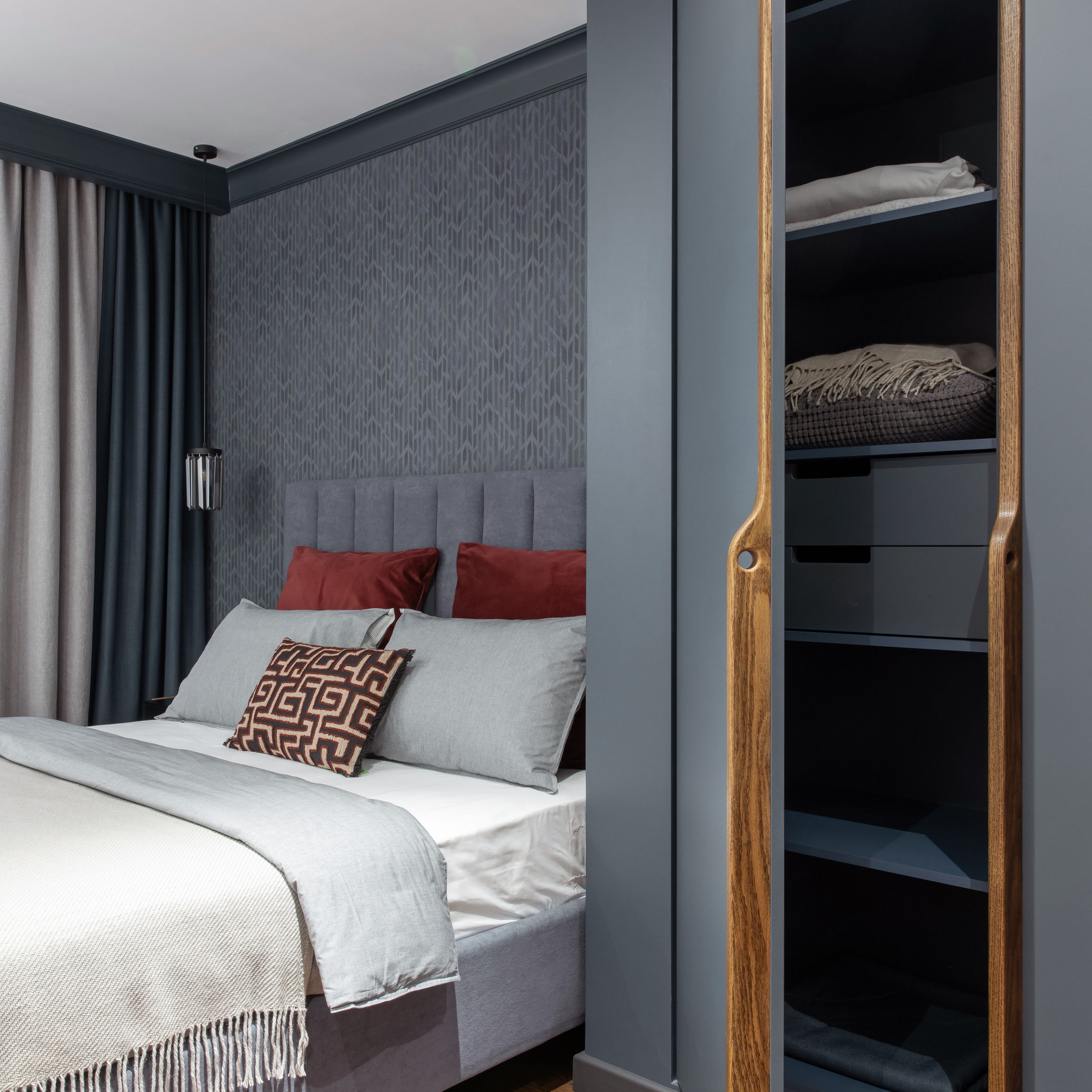 Северные контрасты. Квартира 51 м². Мастерская интерьеров Светланы Куксовой. Дизайн и реализация